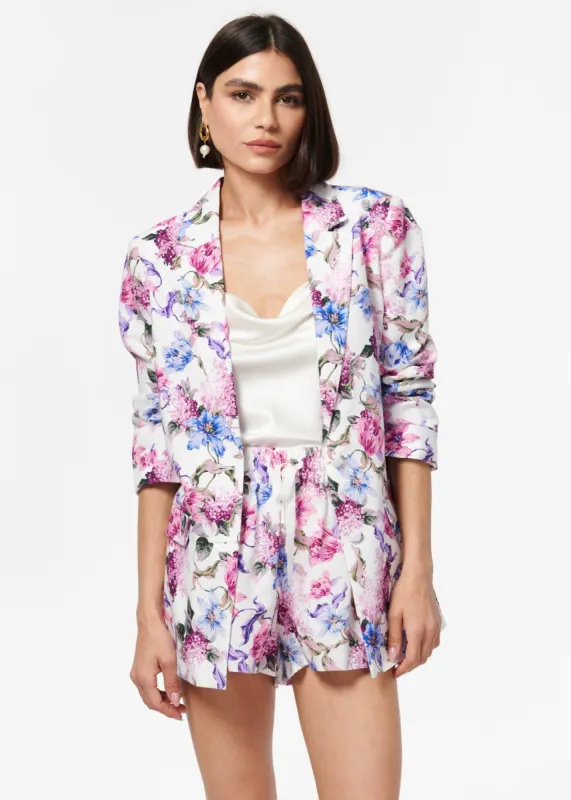 Owen Linen Blazer Clematis sold by Cami NYC