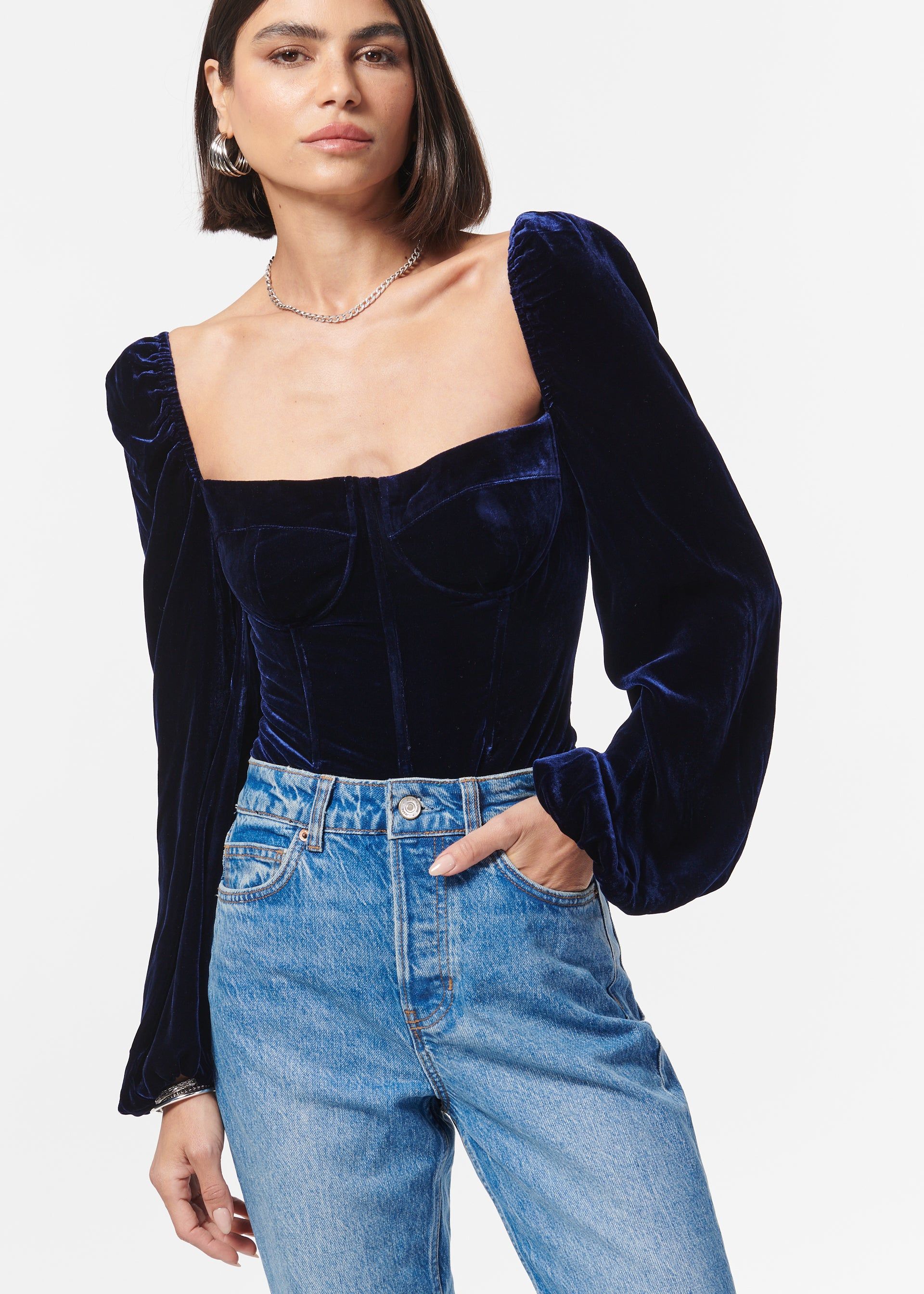 Annel Bodysuit Eclipse sold by Cami NYC product image thumbnail 3