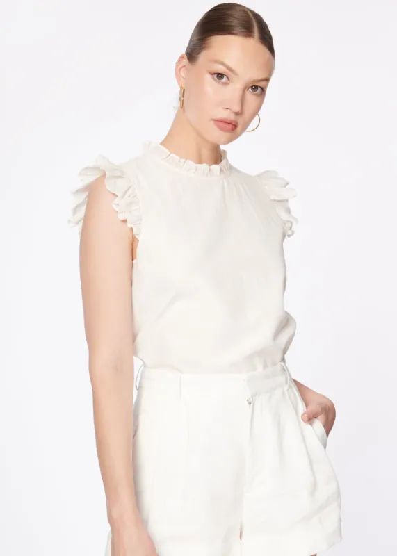 Ulla Top White sold by Cami NYC