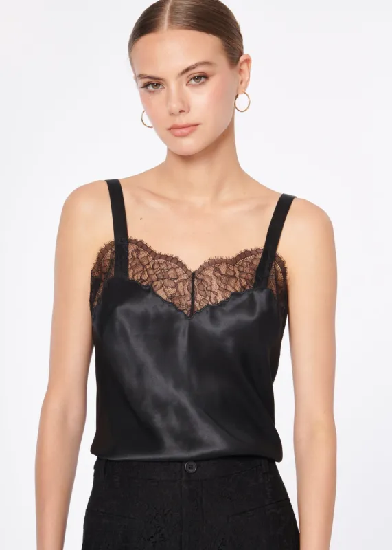 Seraphina Cami Black sold by Cami NYC