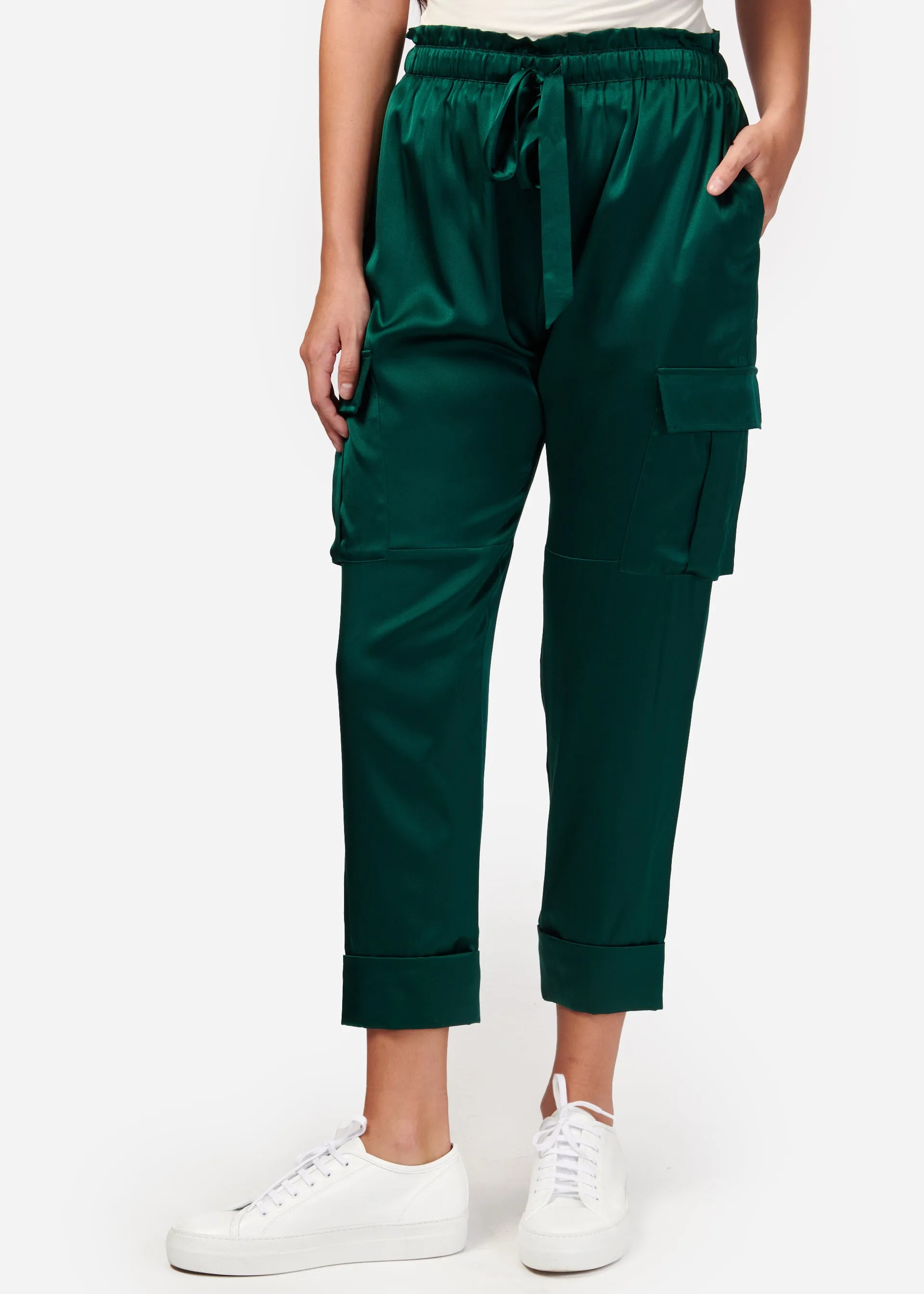 Carmen Cargo Pant Pine sold by CAMI