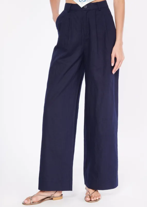 Rylie Pant Navy sold by Cami NYC