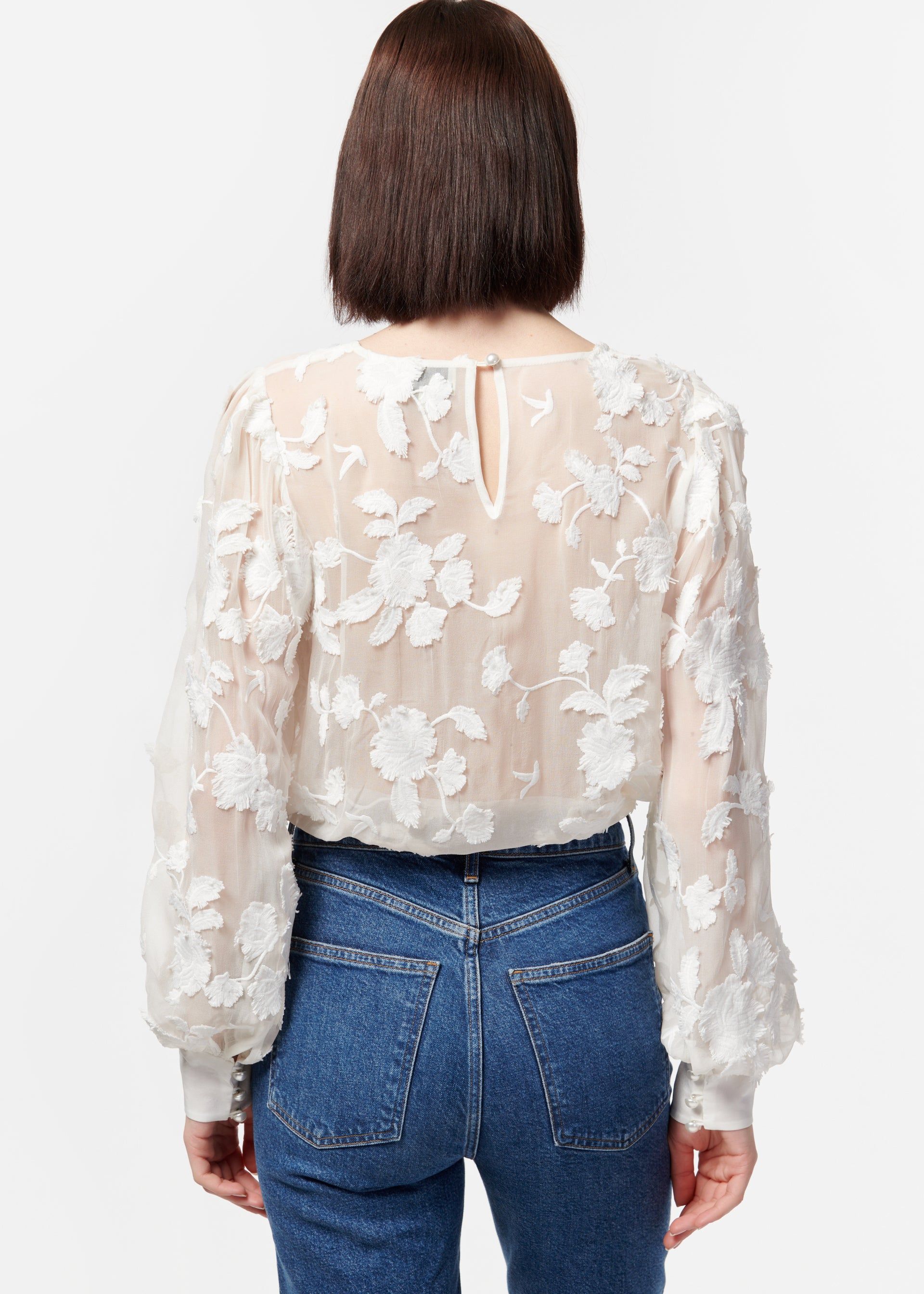 Simonette Top White sold by Cami NYC product image thumbnail 5