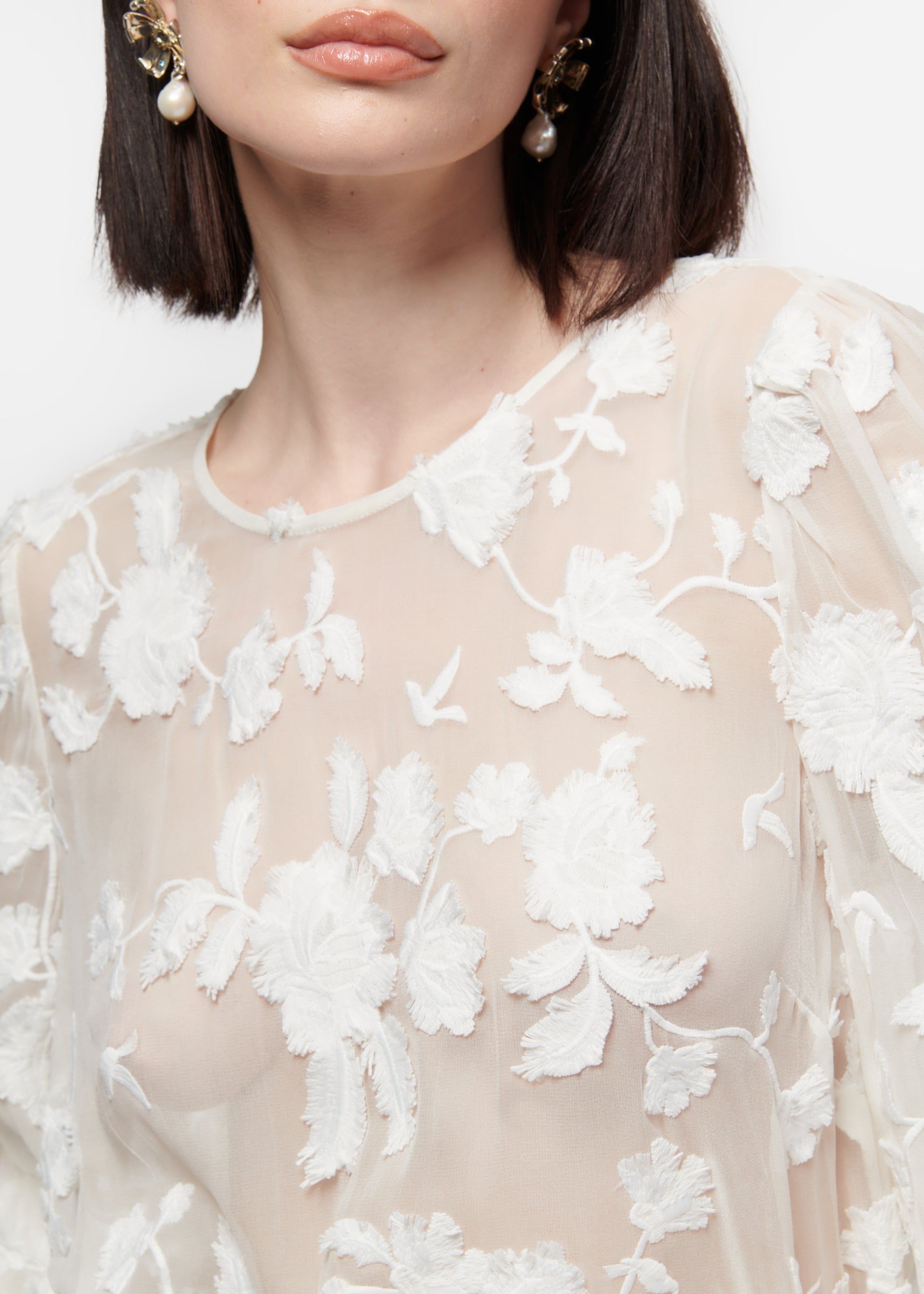 Simonette Top White sold by Cami NYC product image thumbnail 2