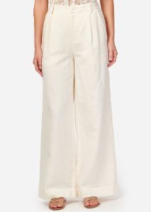 Cadiz Wide Leg Pant Ceramic sold by Cami NYC