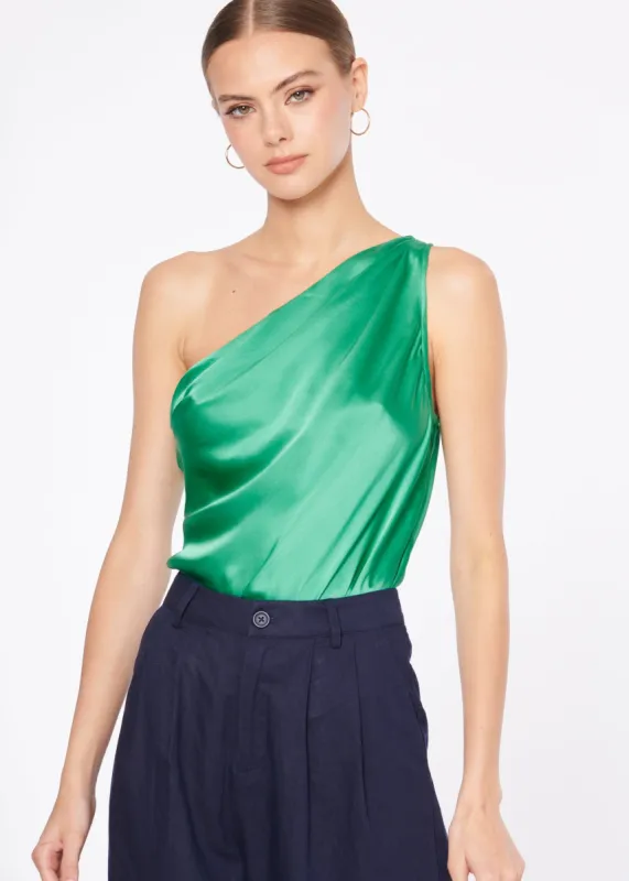 Darby Bodysuit Turquoise sold by Cami NYC