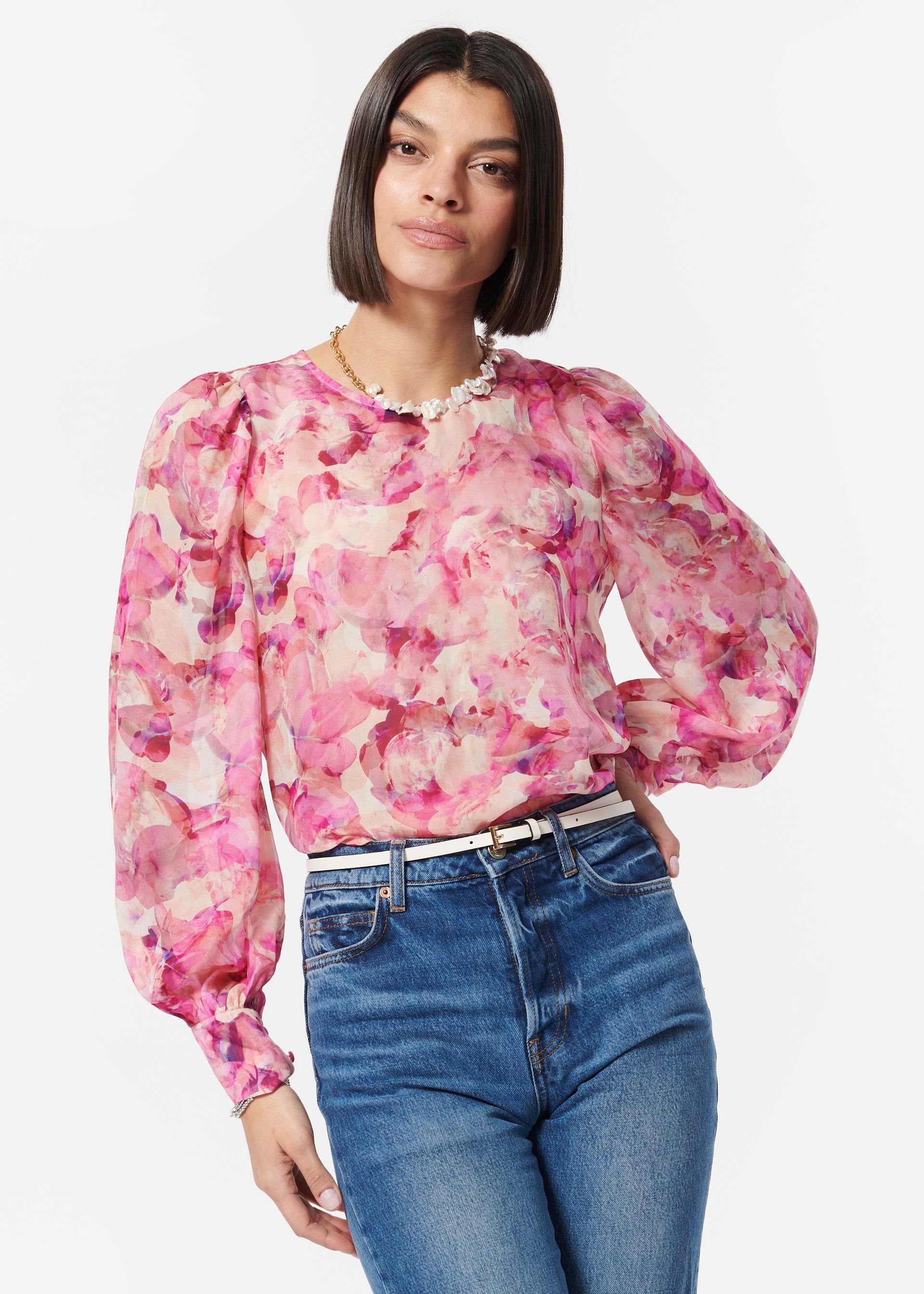 Analys Top Floral Mirage sold by Cami NYC product image thumbnail 5