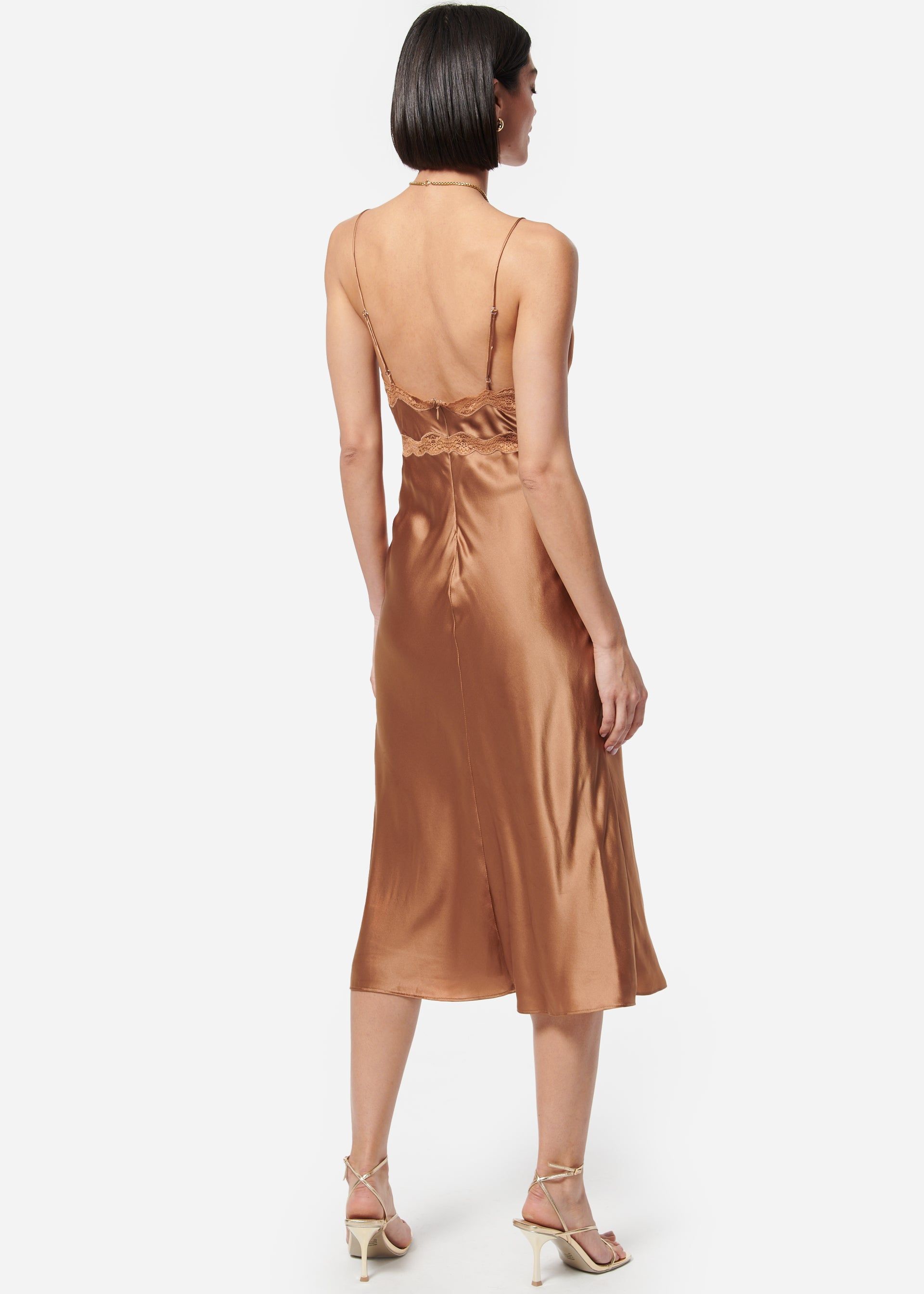 Bibiana Dress Sandalwood sold by Cami NYC product image thumbnail 4