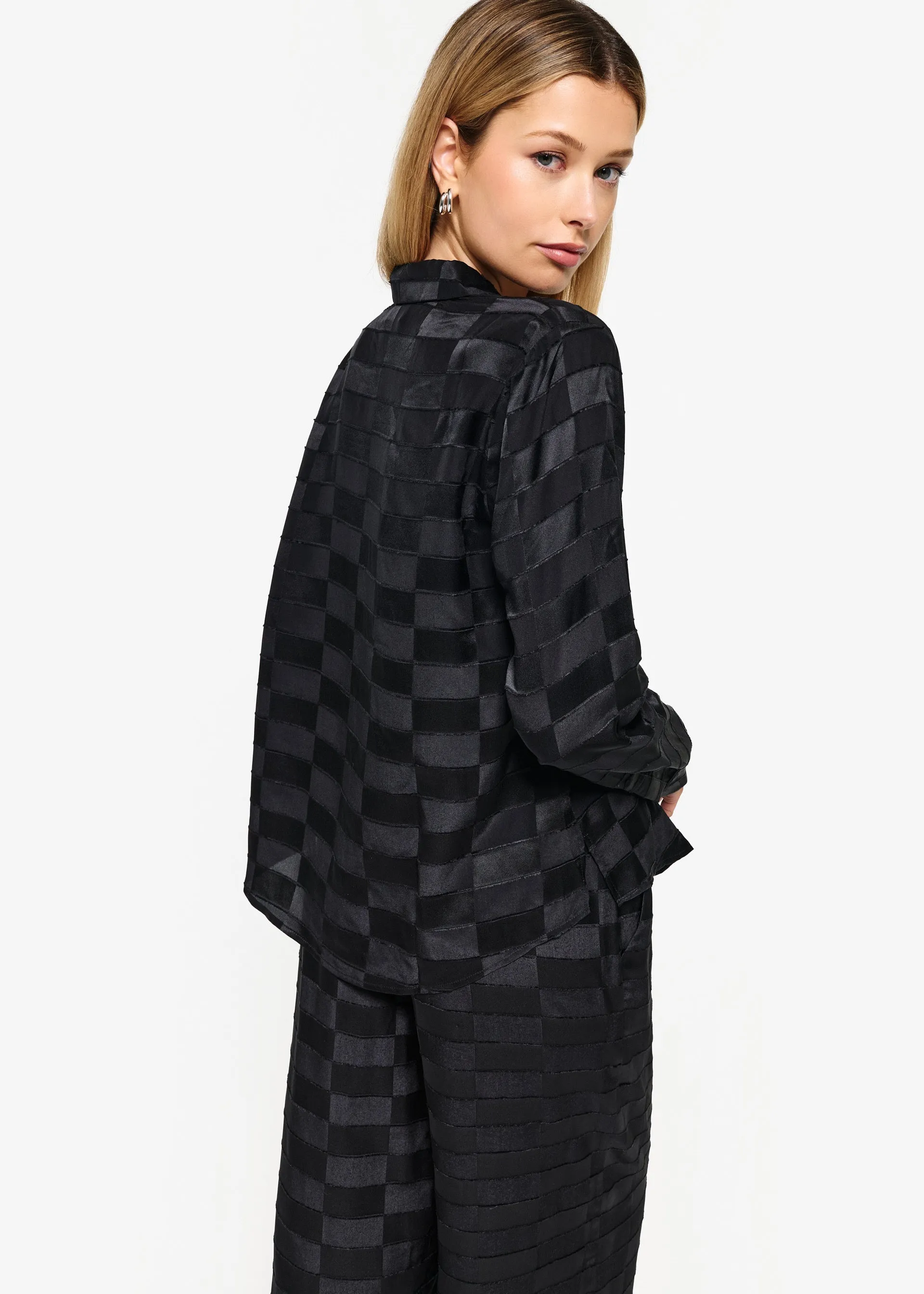 Yael Burnout Top Black sold by Cami NYC product image thumbnail 4