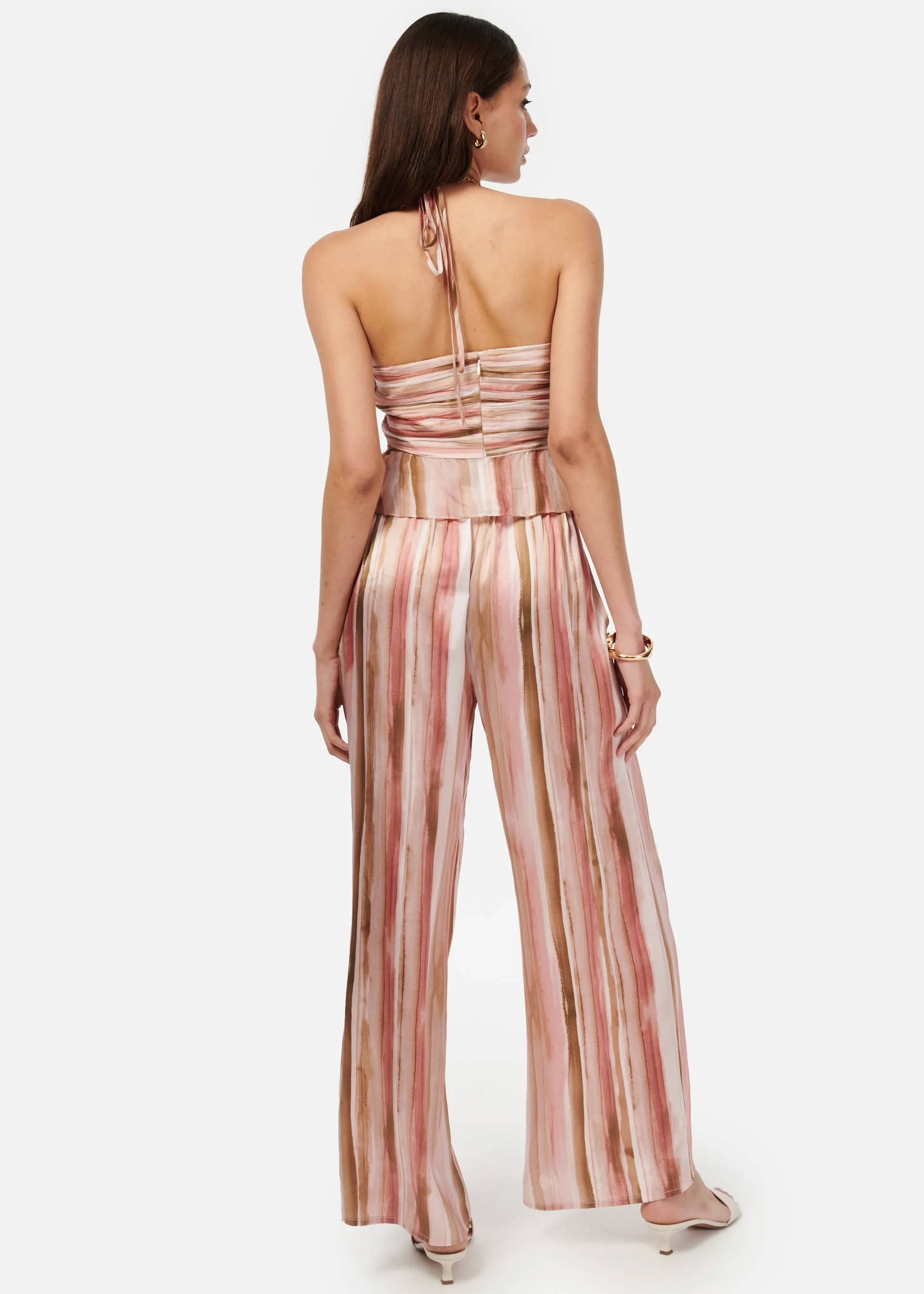 Quincey Pant Painterly Stripe sold by Cami NYC product image thumbnail 4