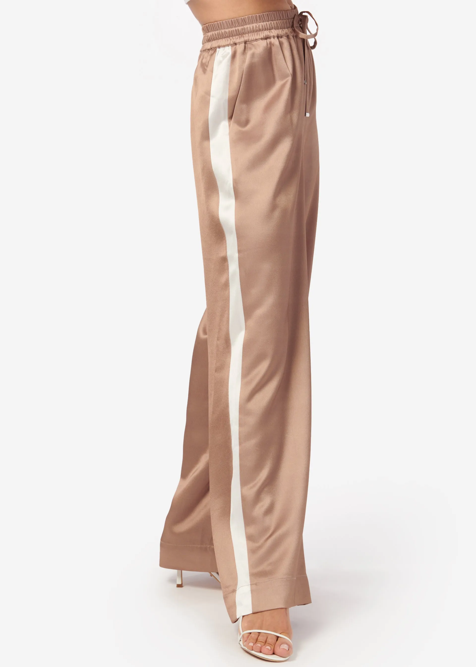 Reggie Wide Leg Pant Latte sold by Cami NYC product image thumbnail 4