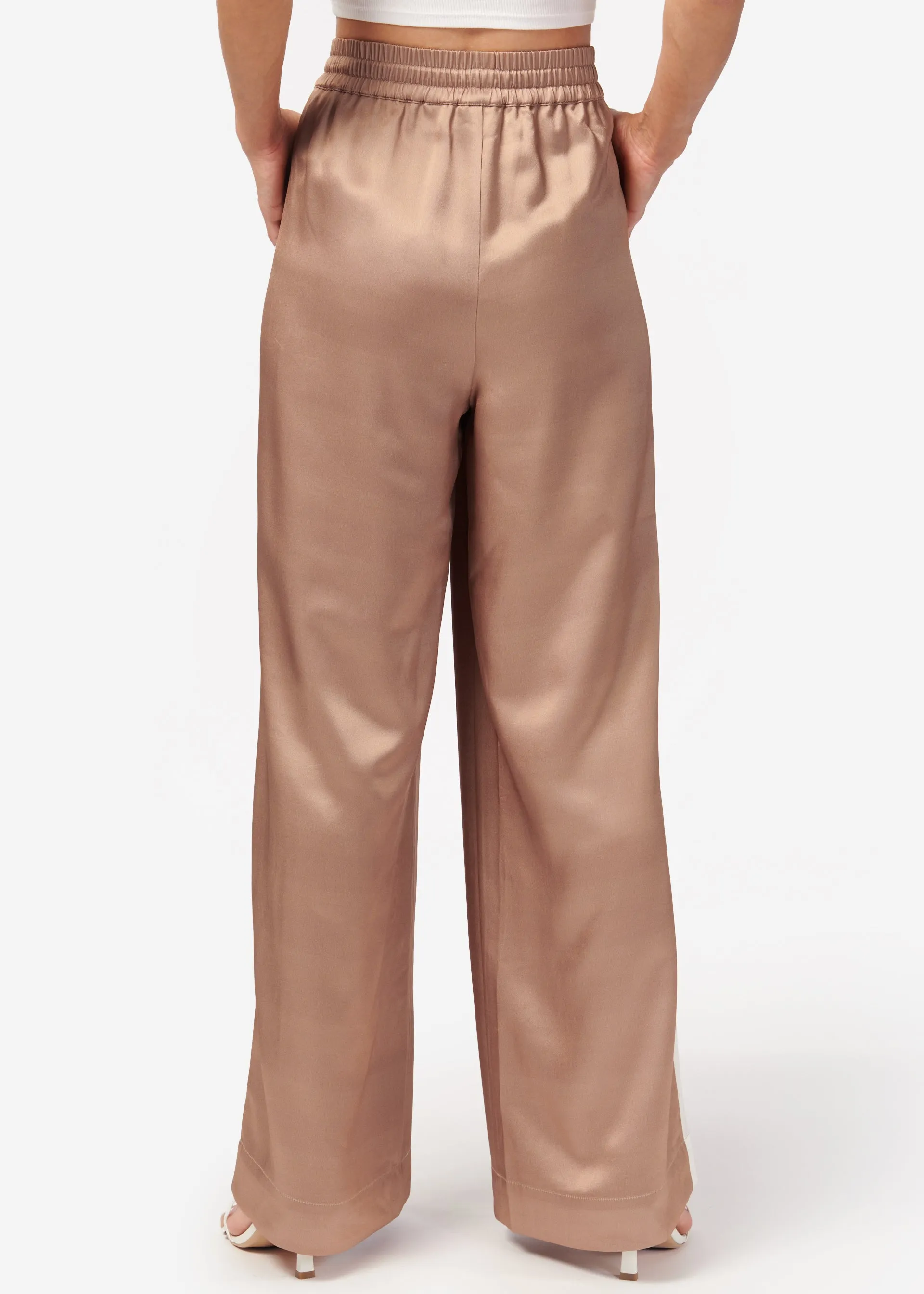 Reggie Wide Leg Pant Latte sold by Cami NYC product image thumbnail 5