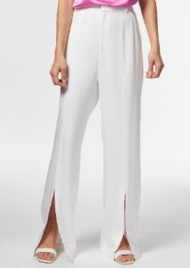 Amelie Twill Pant White sold by Cami NYC