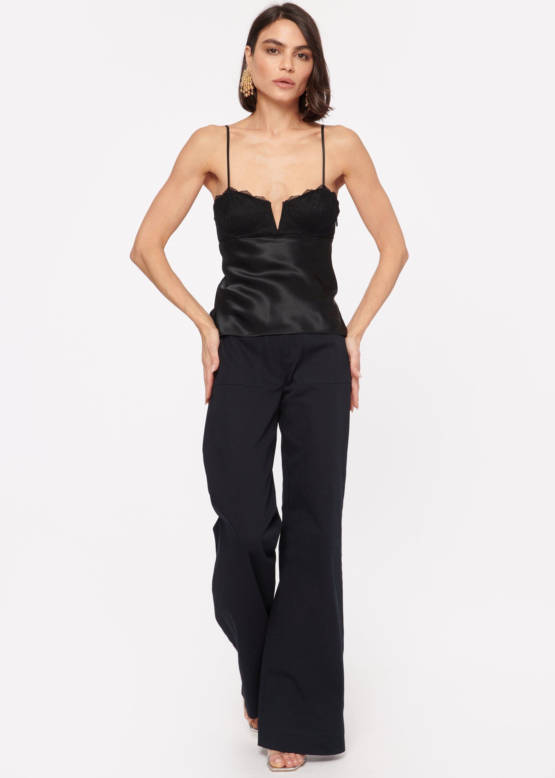 Basilia Cami Black sold by Cami NYC product image thumbnail 2