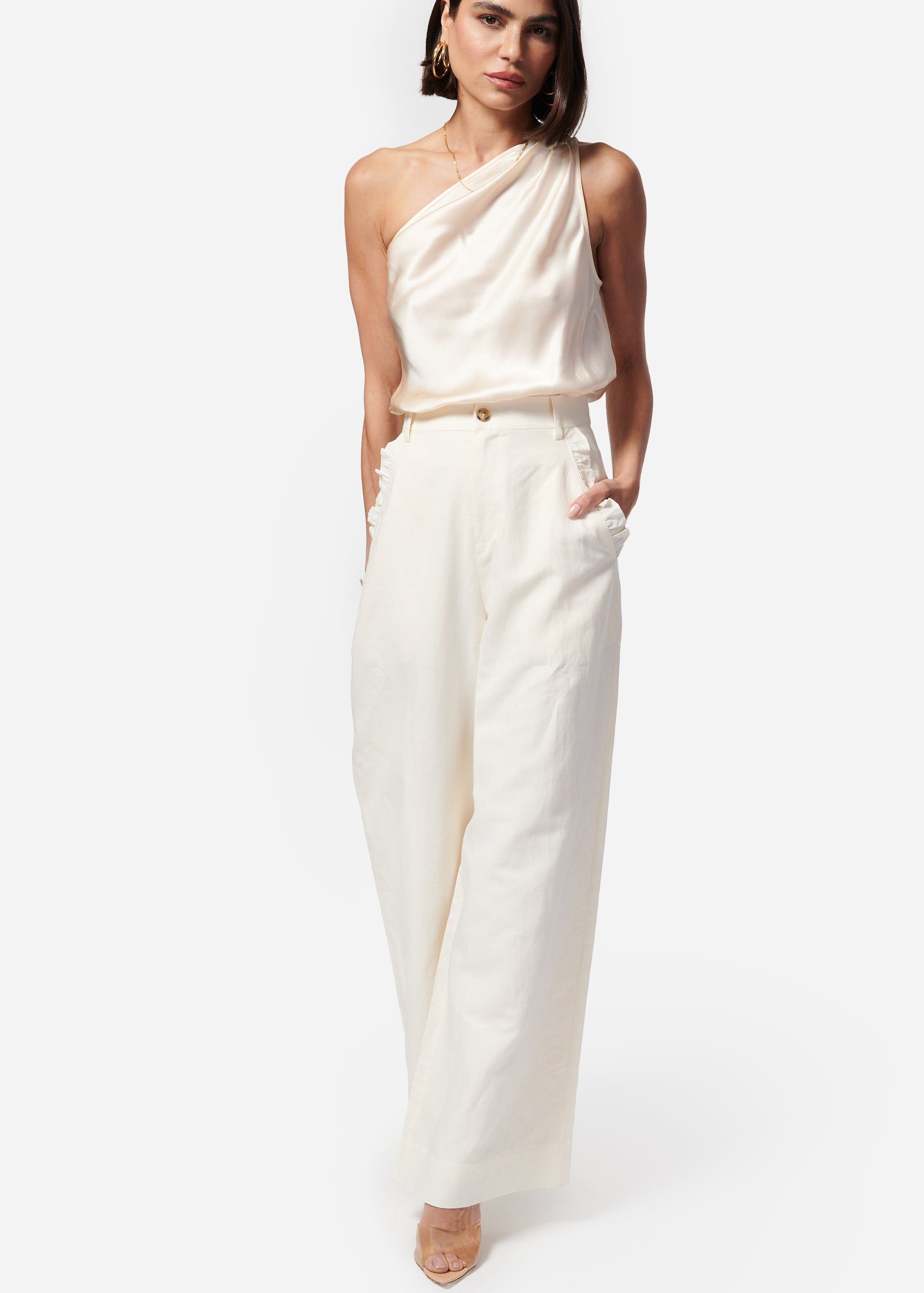 Lorien Pant Macadamia sold by Cami NYC product image thumbnail 4