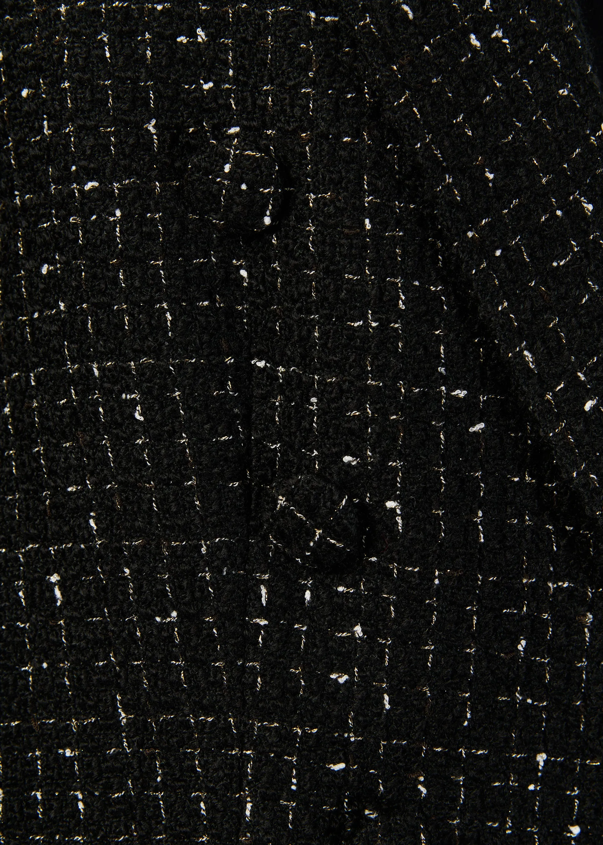 Bruna Oversized Tweed Blazer Windowpane sold by Cami NYC product image thumbnail 3