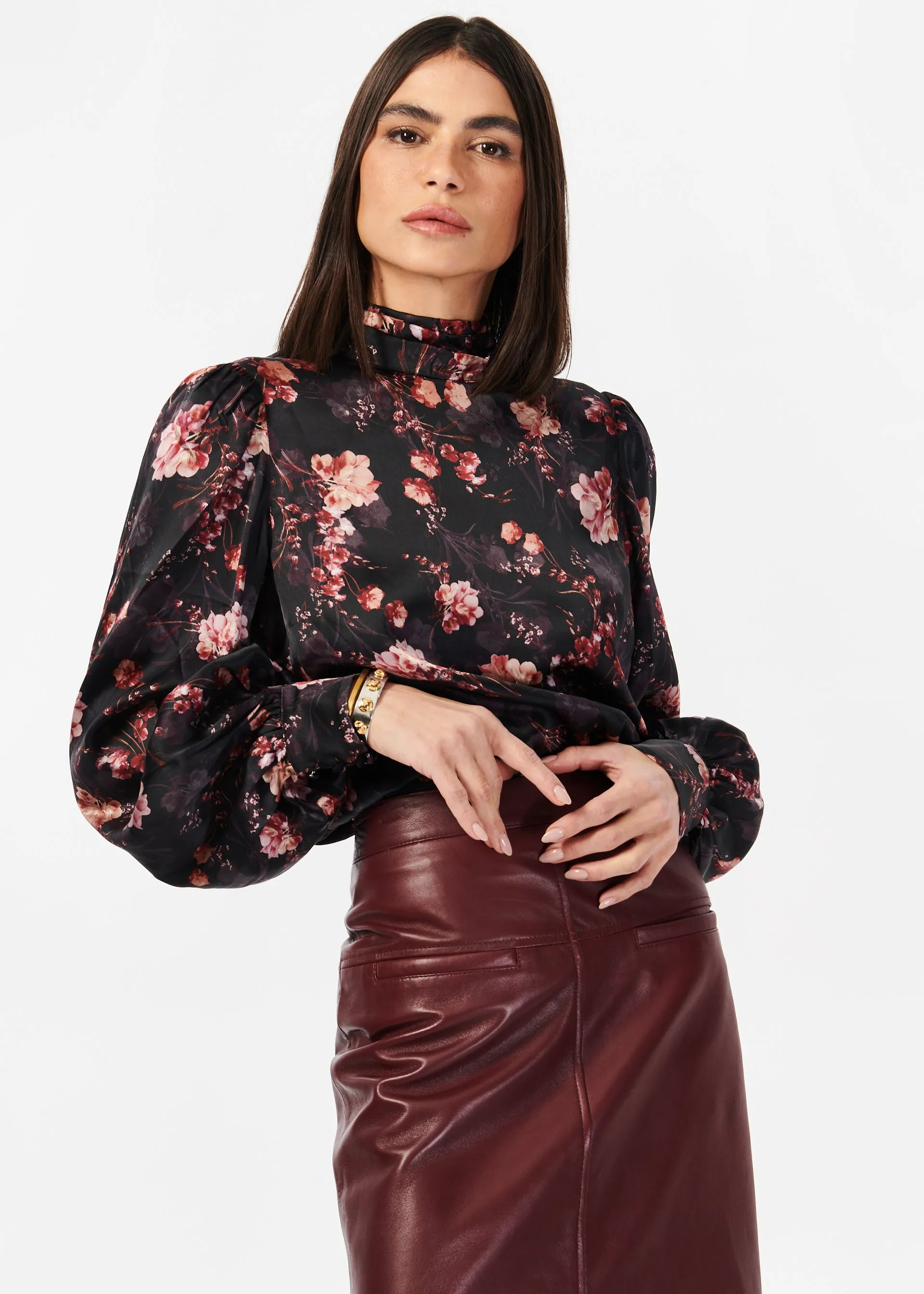 Nurys Top Harvest Floral sold by Cami NYC product image thumbnail 3