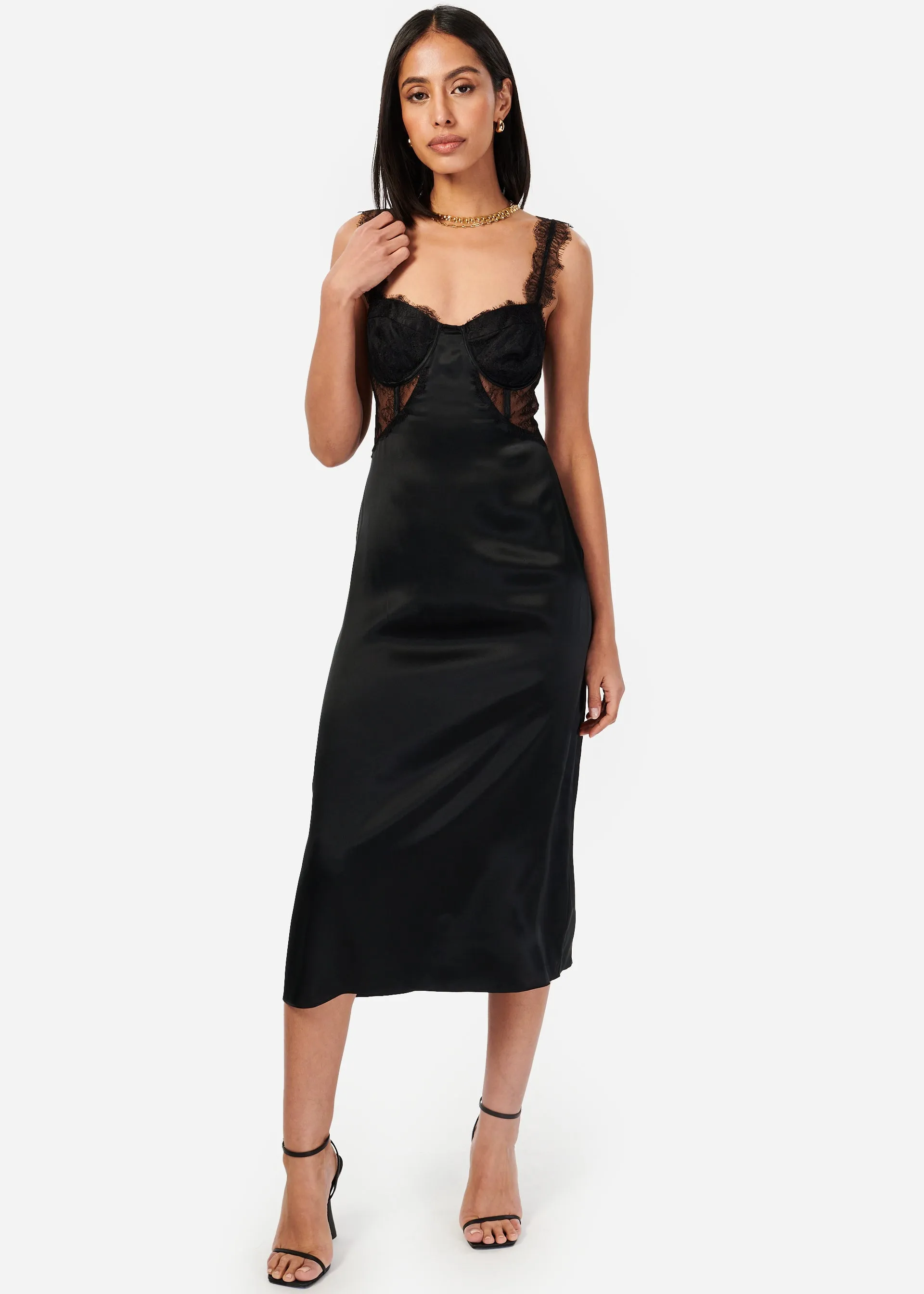 Nahida Dress Black sold by Cami NYC product image thumbnail 3