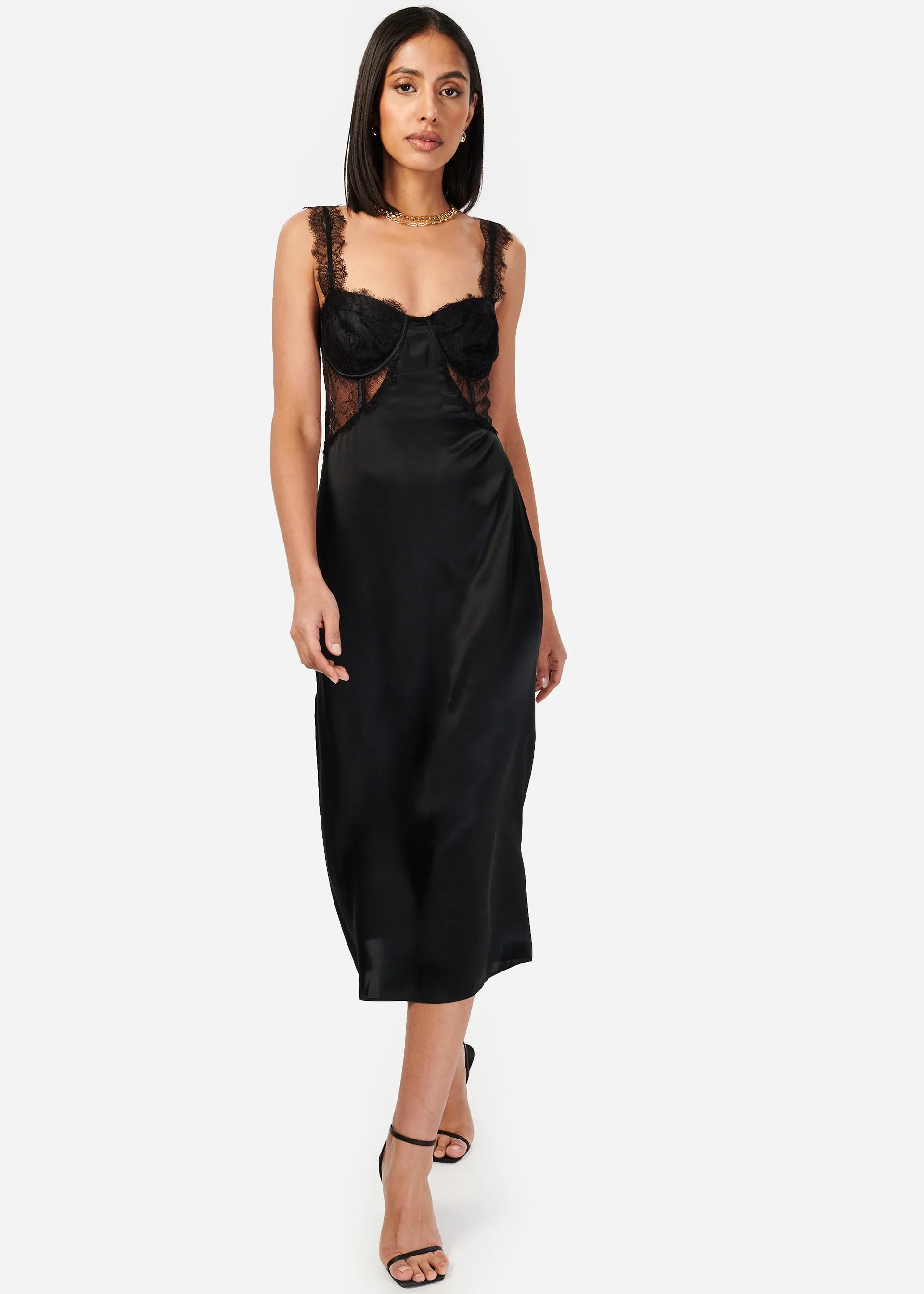 Nahida Dress Black sold by Cami NYC