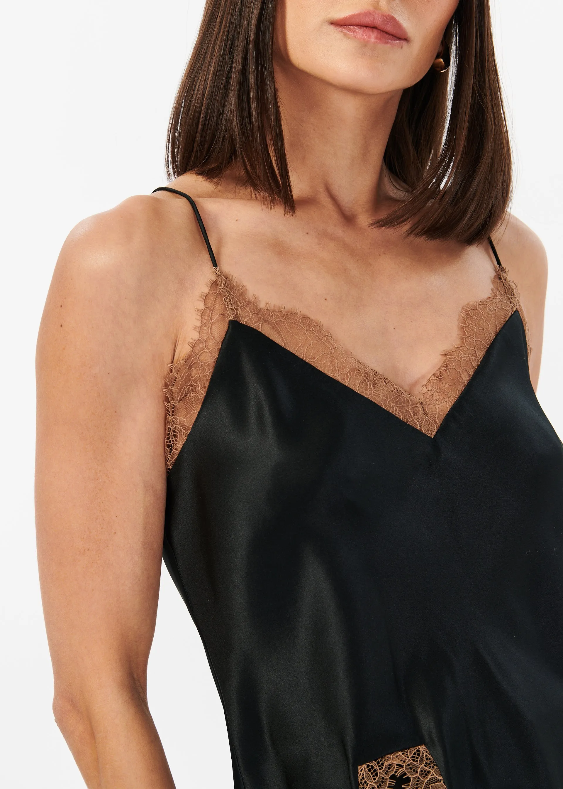 Lynette Camisole Black sold by Cami NYC product image thumbnail 3