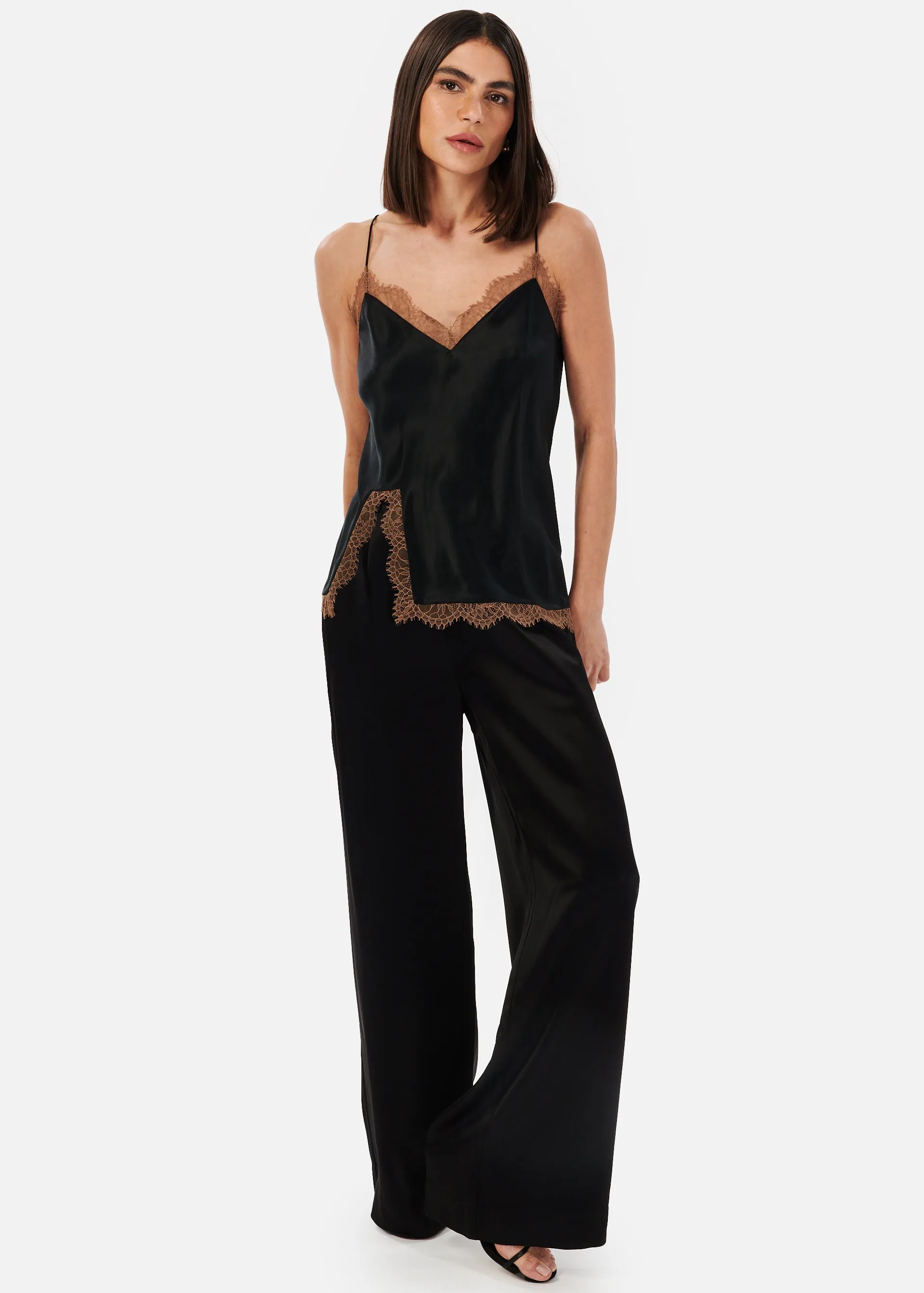 Lynette Camisole Black sold by Cami NYC product image thumbnail 2