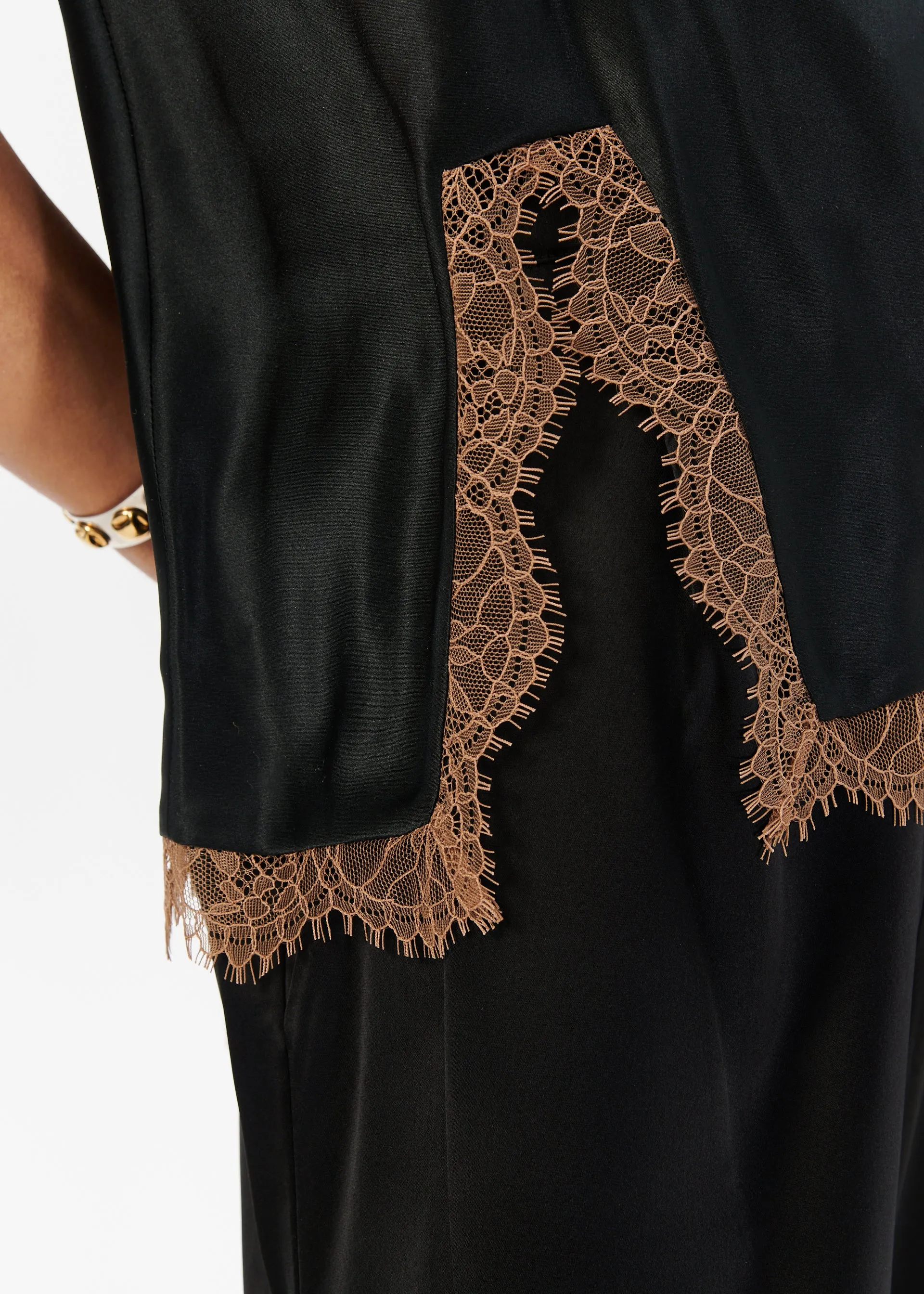 Lynette Camisole Black sold by Cami NYC product image thumbnail 4