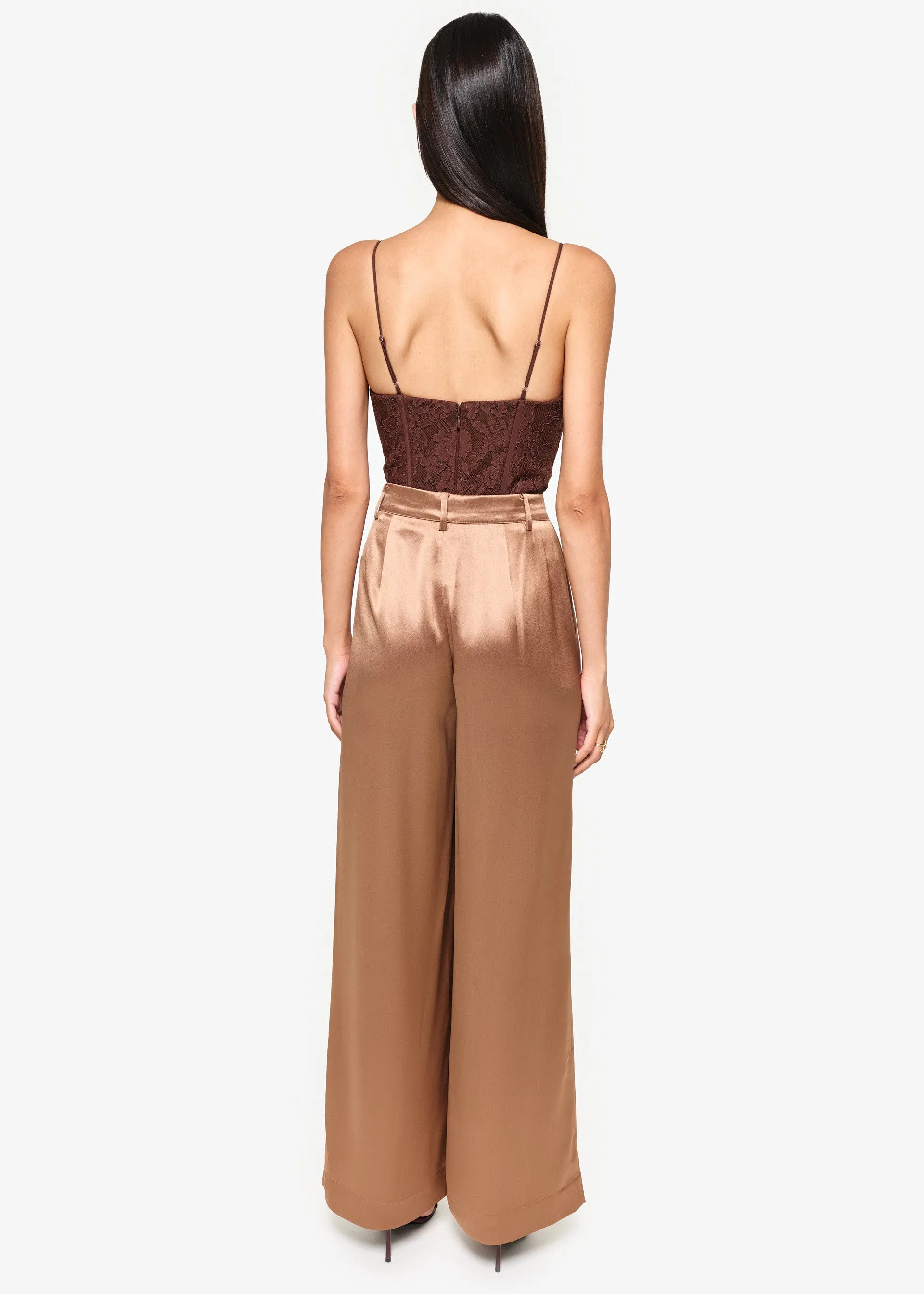 Noura Wide Leg Pant Nutshell sold by CAMI product image thumbnail 2