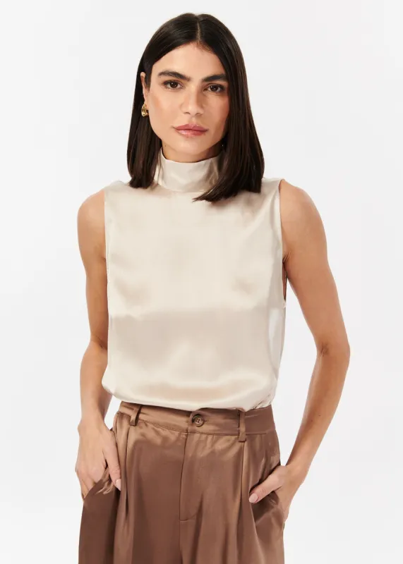 Delancey Bodysuit Oat sold by Cami NYC