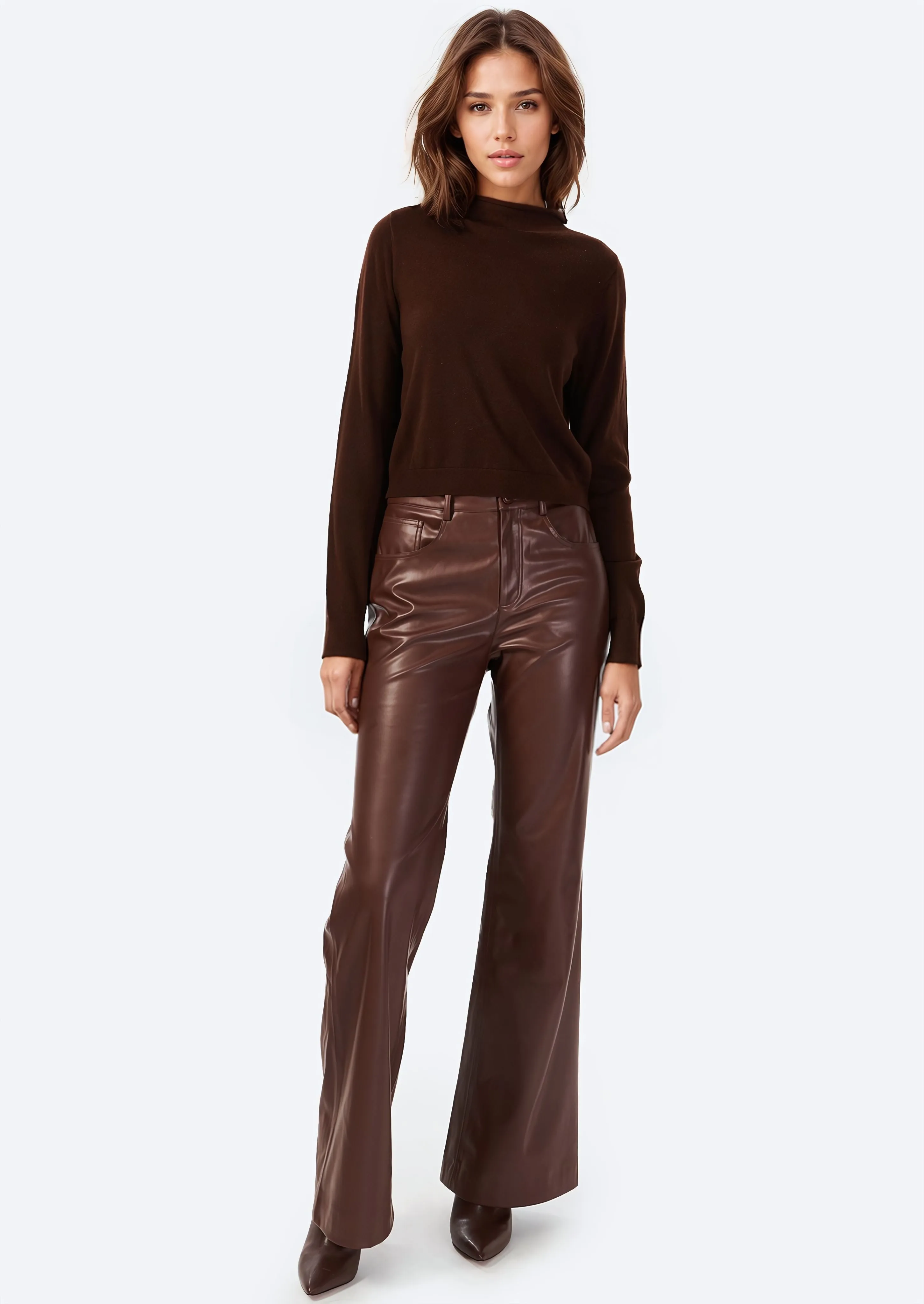 Gwendolyn Sweater Java sold by Cami NYC product image thumbnail 2