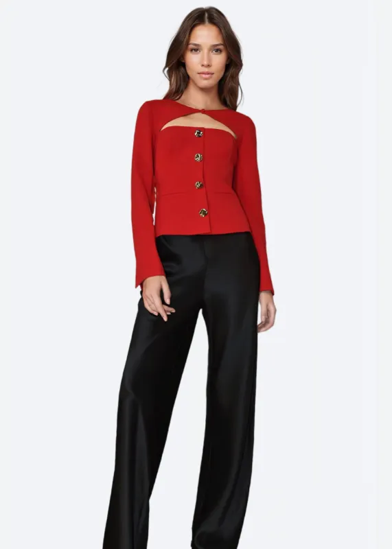 Zaynab Blazer Cardinal sold by Cami NYC