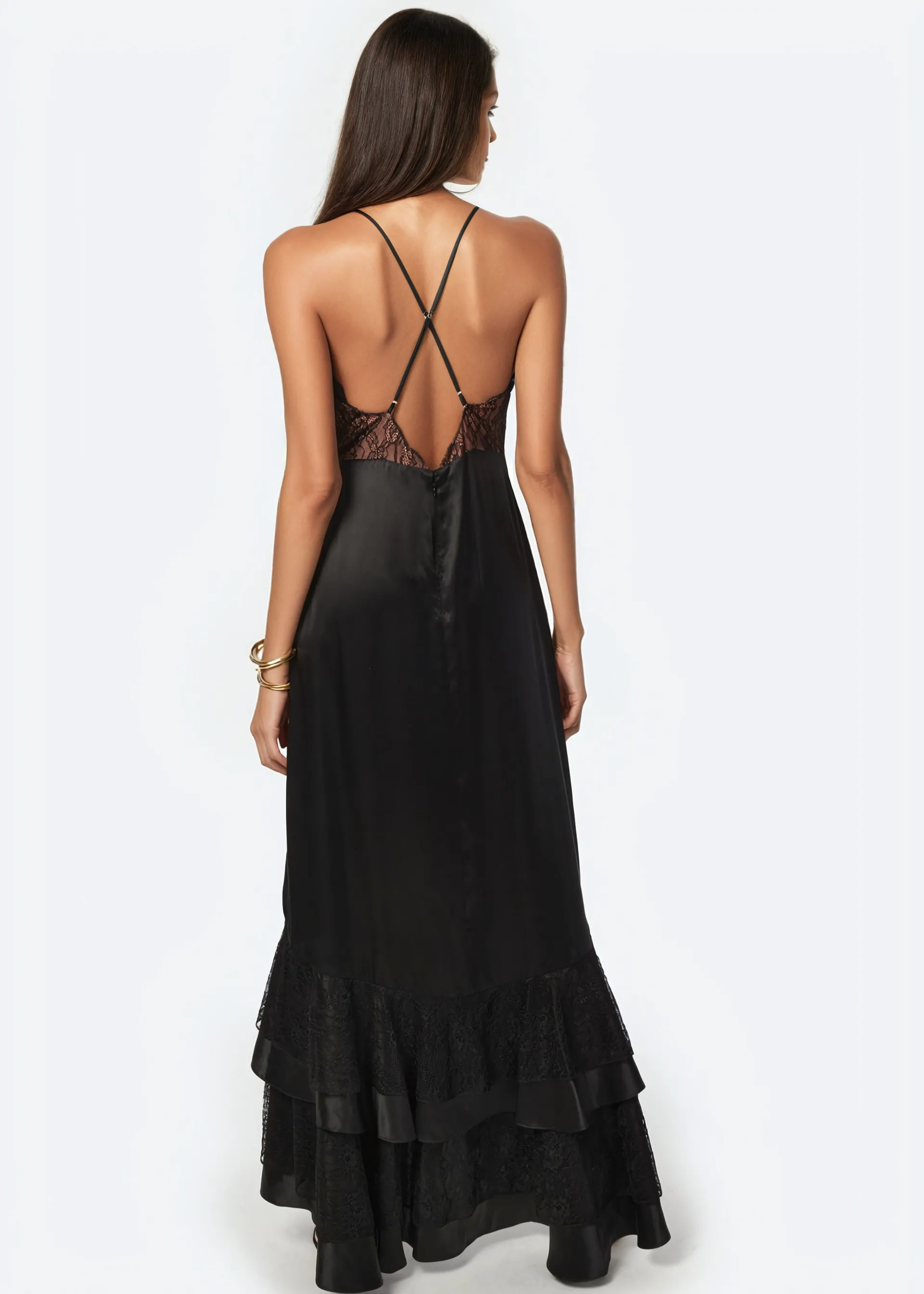 Seville Dress Black sold by Cami NYC product image thumbnail 5