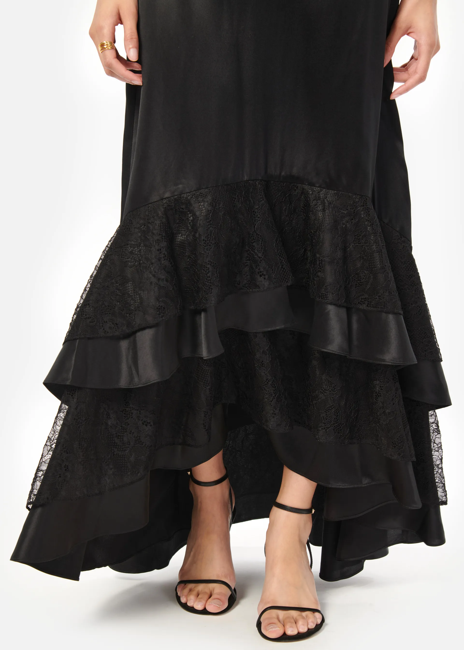 Seville Dress Black sold by Cami NYC product image thumbnail 4