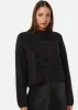 Niall Cashmere Sweater Black sold by Cami NYC