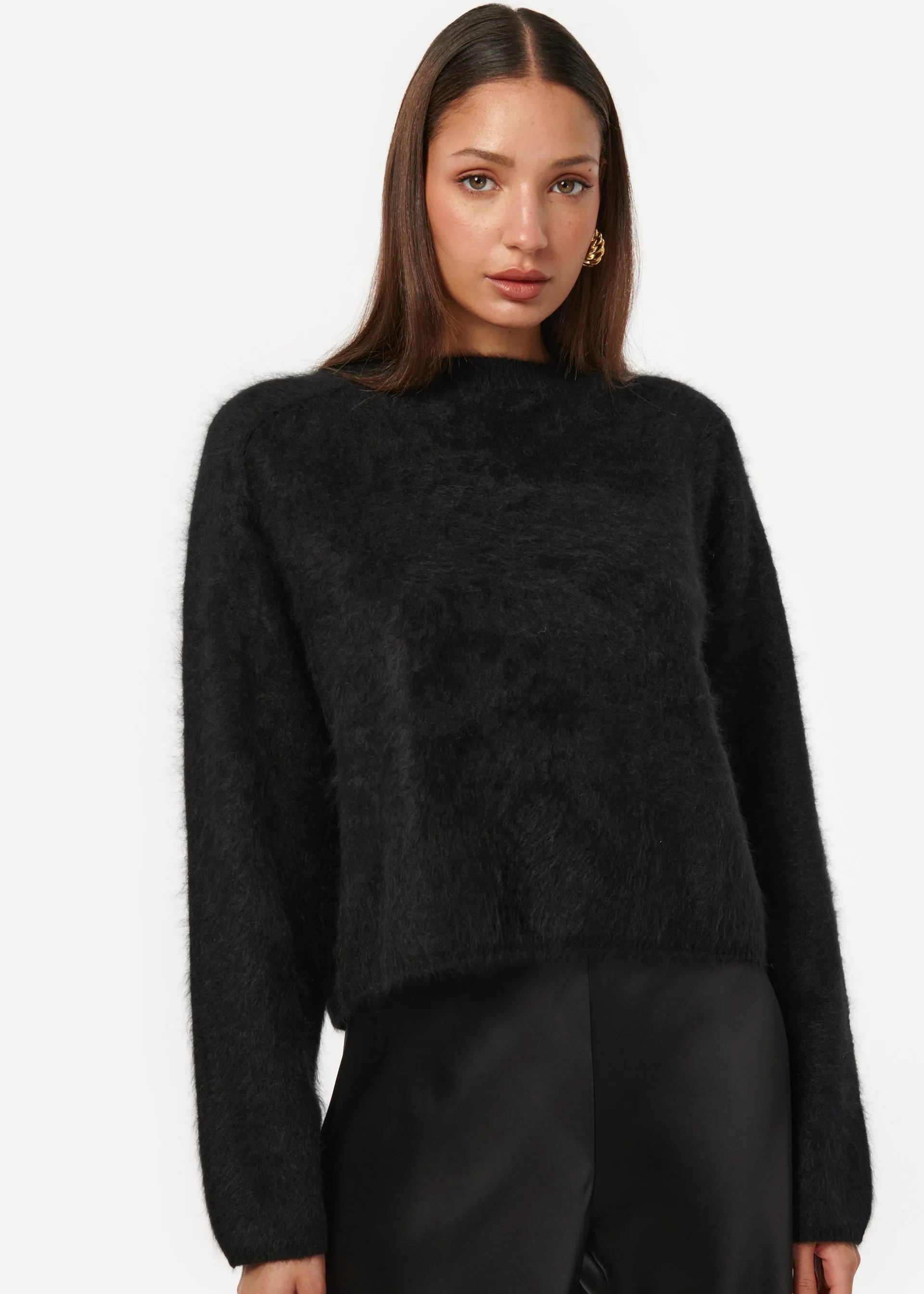 Niall Cashmere Sweater Black sold by CAMI