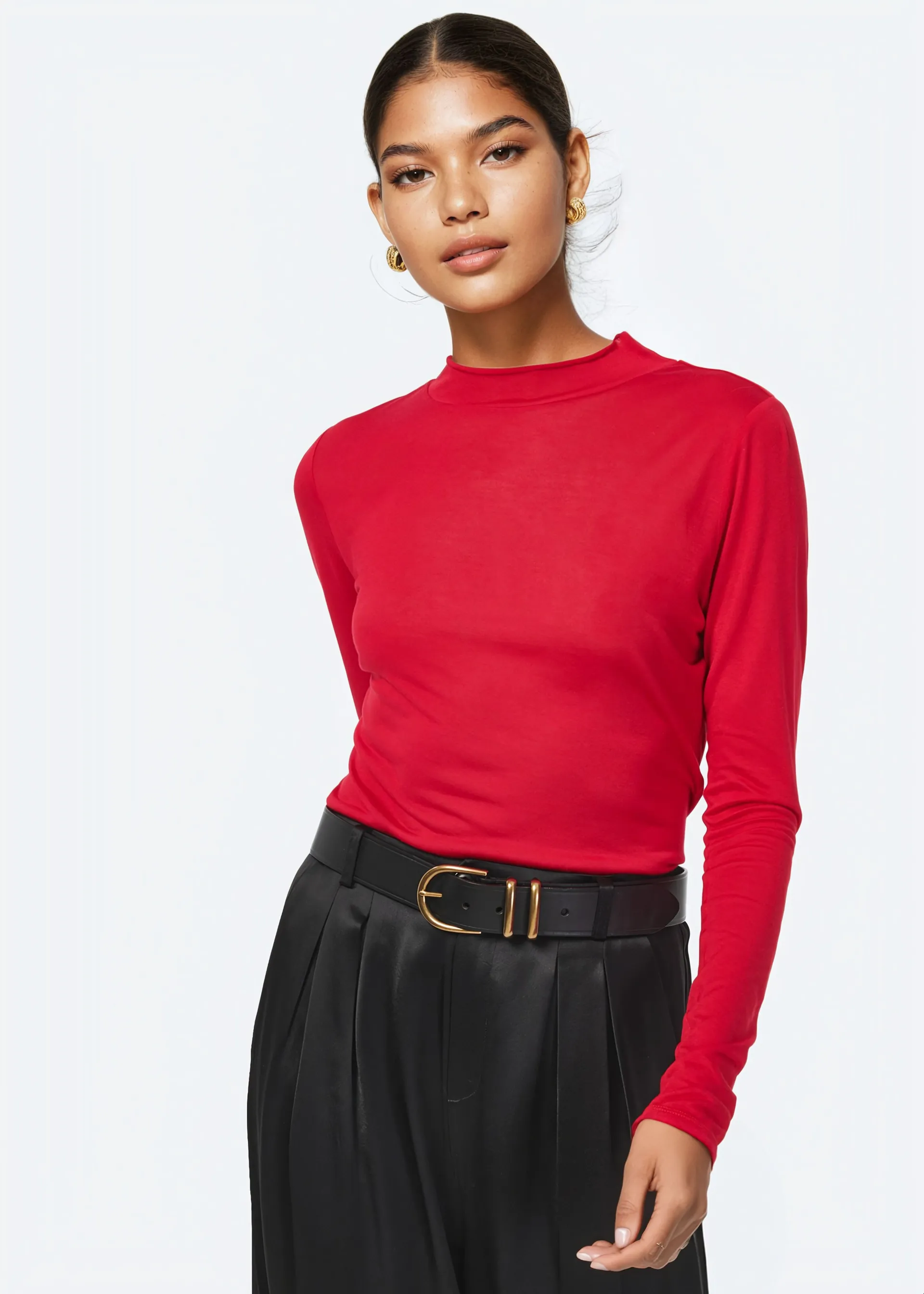 Aleesia Top Cardinal sold by CAMI