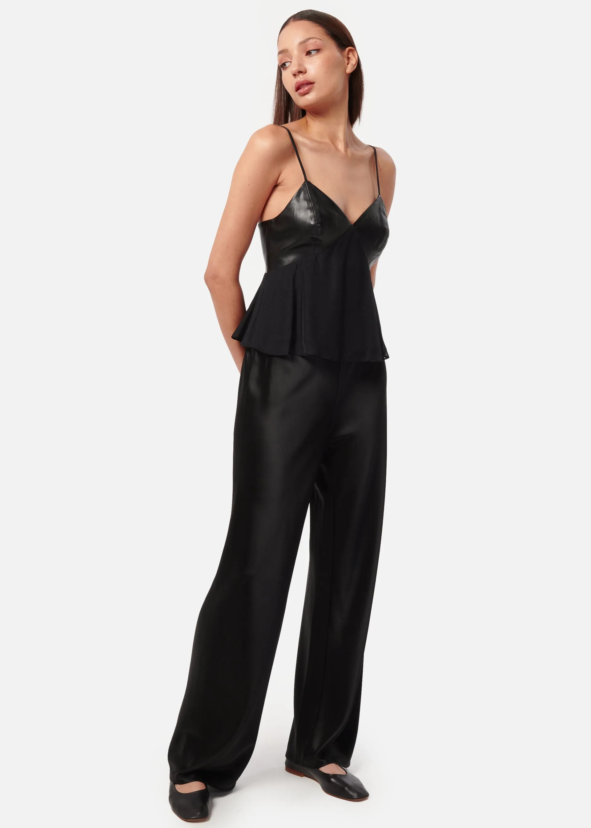 Bristol Mid Rise Pant Black sold by Cami NYC product image thumbnail 2