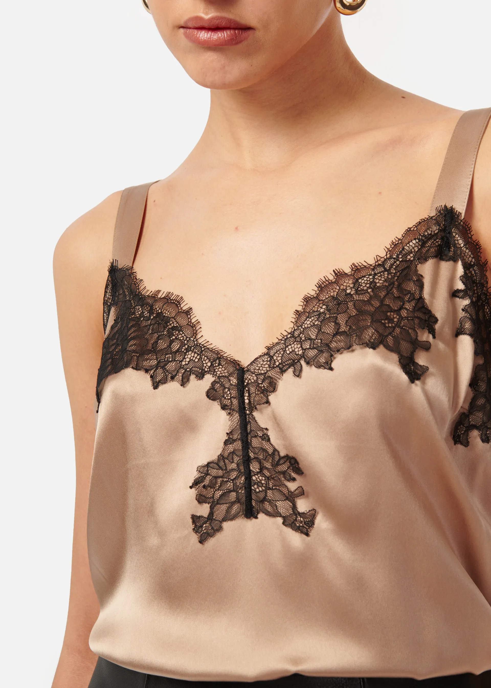 Beatrice Camisole Champagne sold by Cami NYC product image thumbnail 2