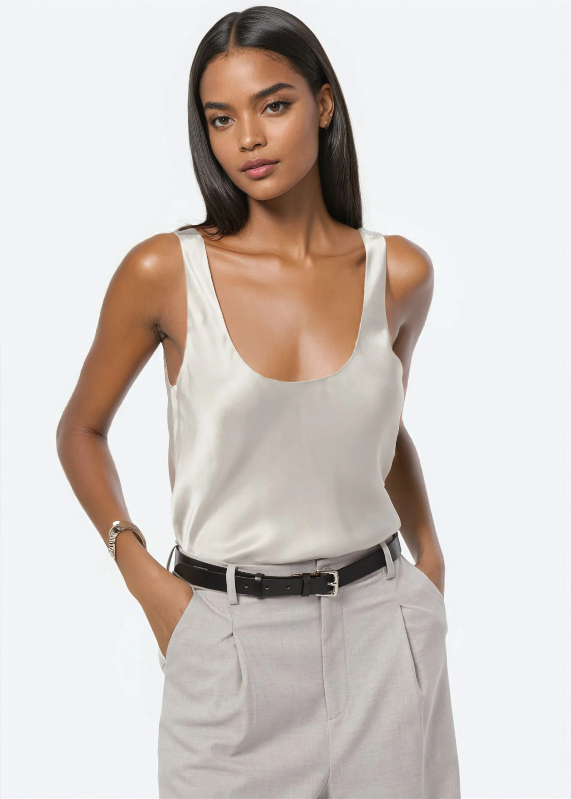 Andressa Camisole Haze sold by Cami NYC