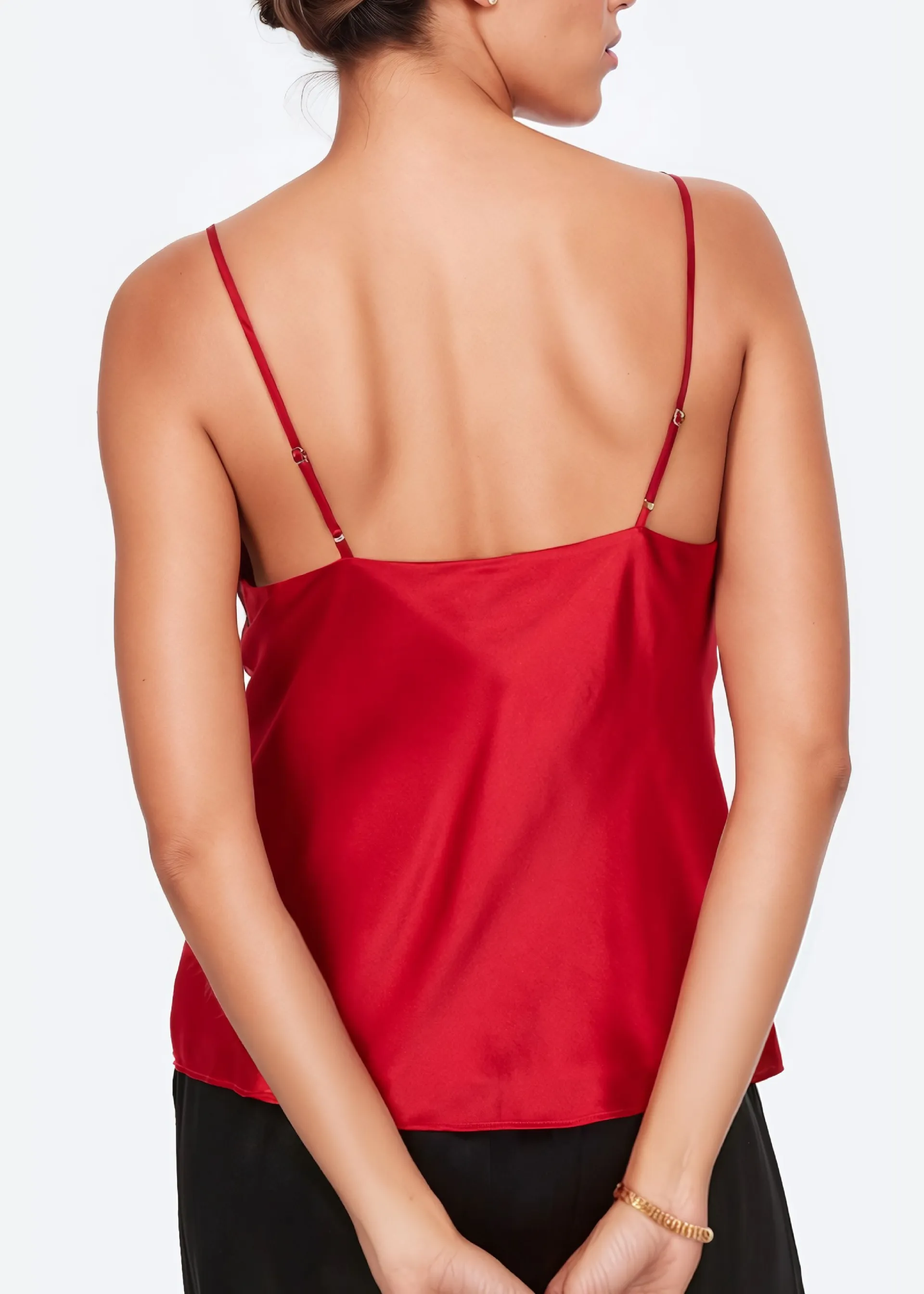 Andria Camisole Cardinal sold by Cami NYC product image thumbnail 4