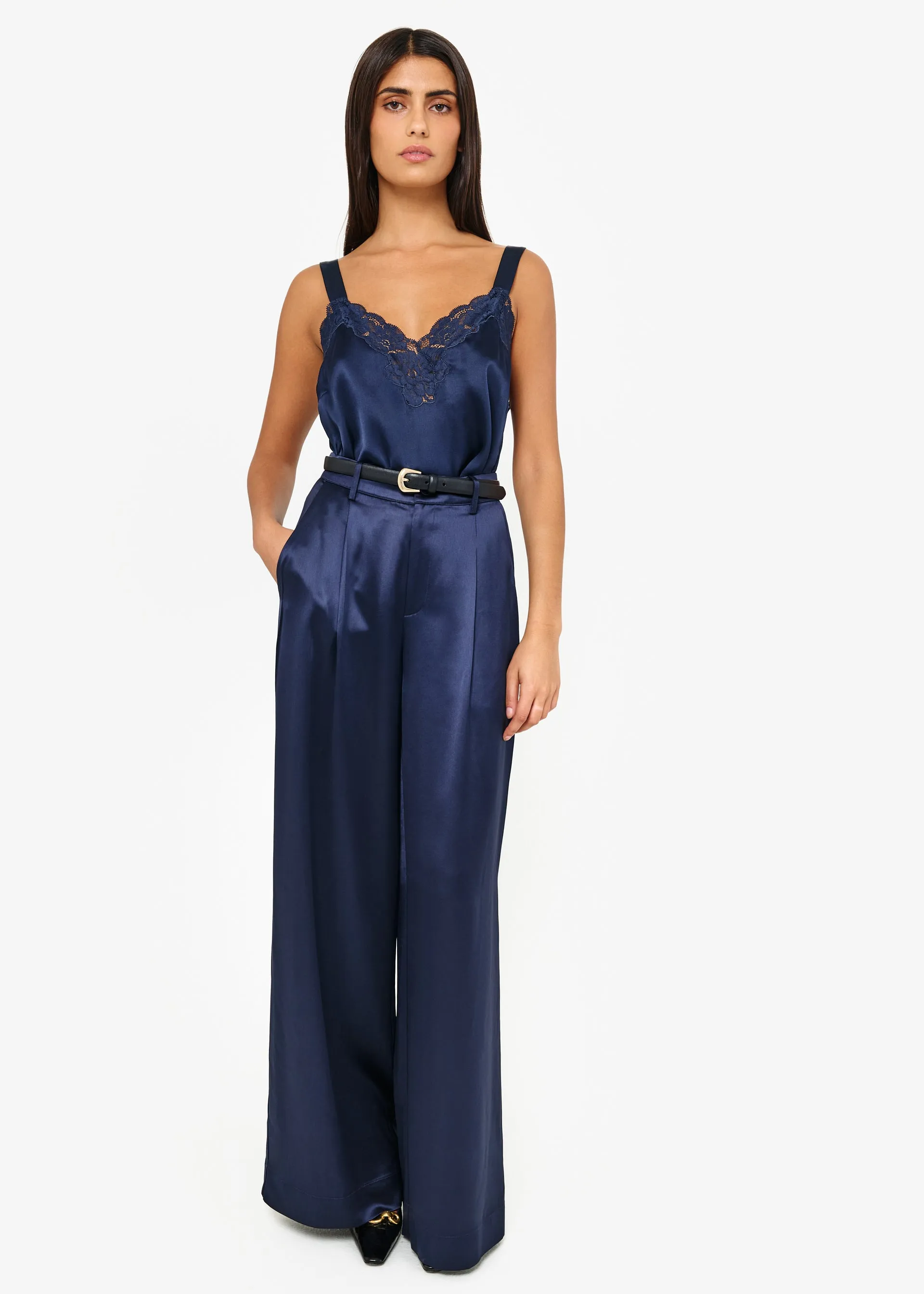 Amora Camisole Evening Blue sold by Cami NYC product image thumbnail 2