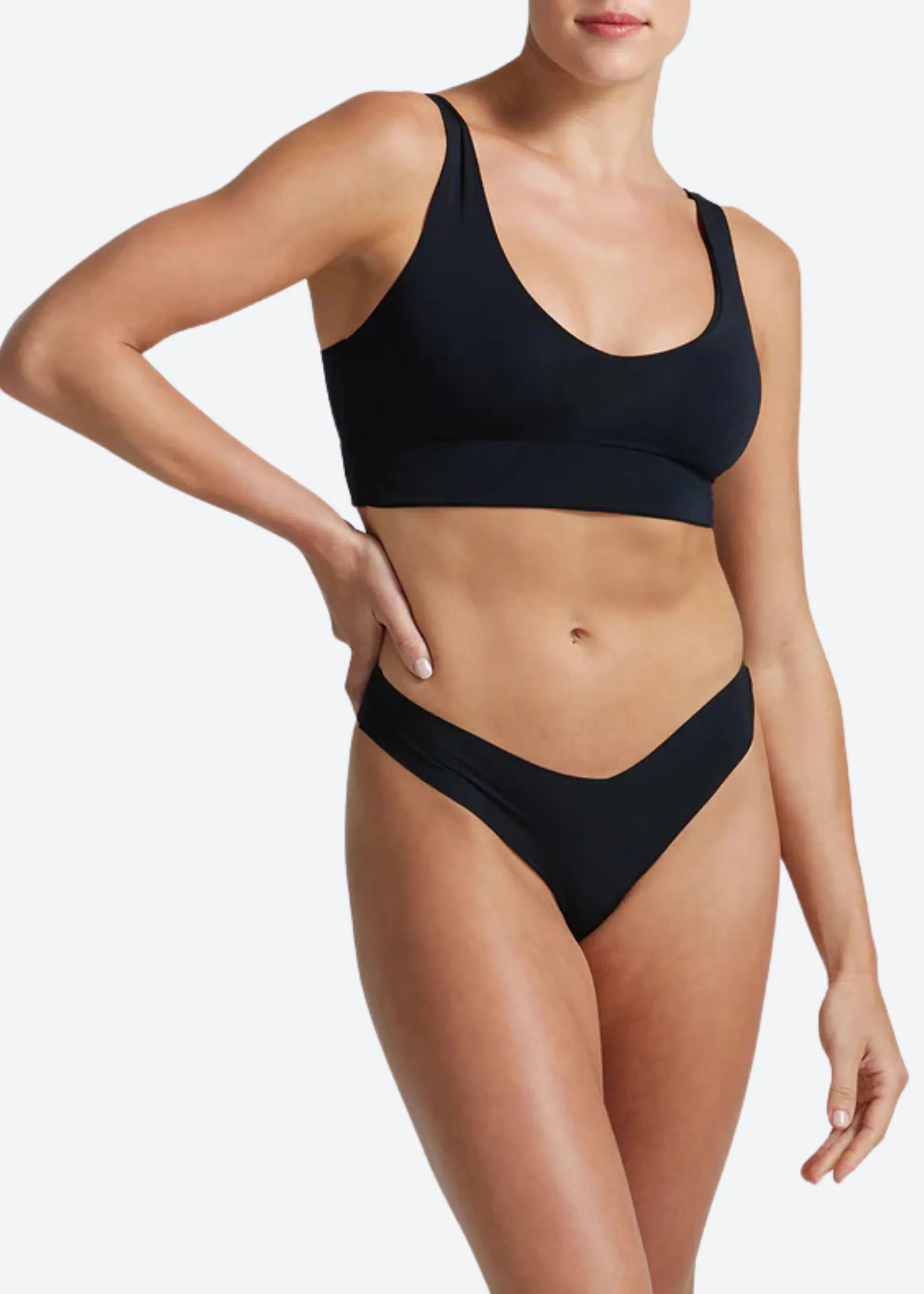 Commando Classic Thong Black sold by CAMI product image thumbnail 2