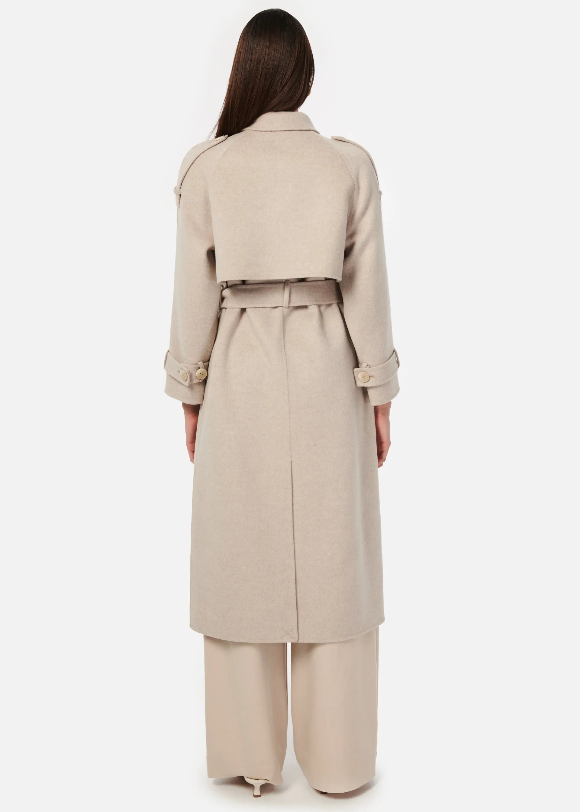 Yennifer Trench Coat Vapor sold by Cami NYC product image thumbnail 4