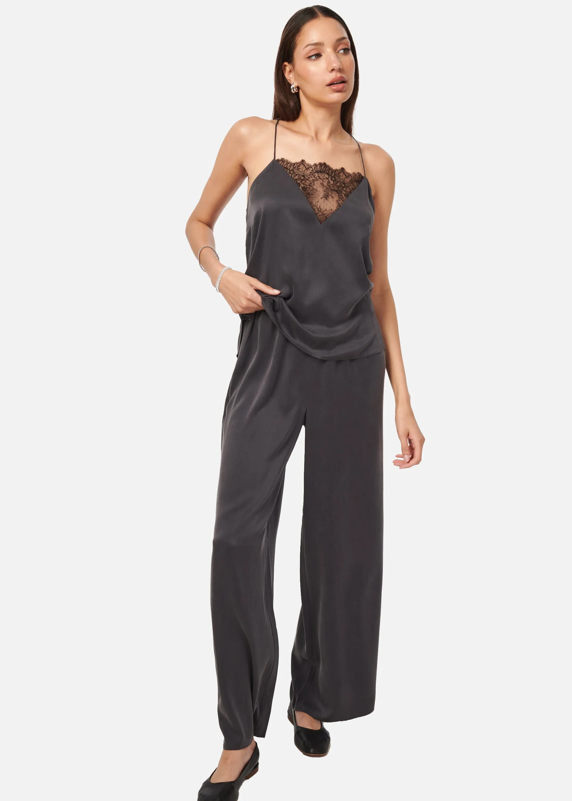 Doreen Pant Graphite sold by Cami NYC product image thumbnail 2