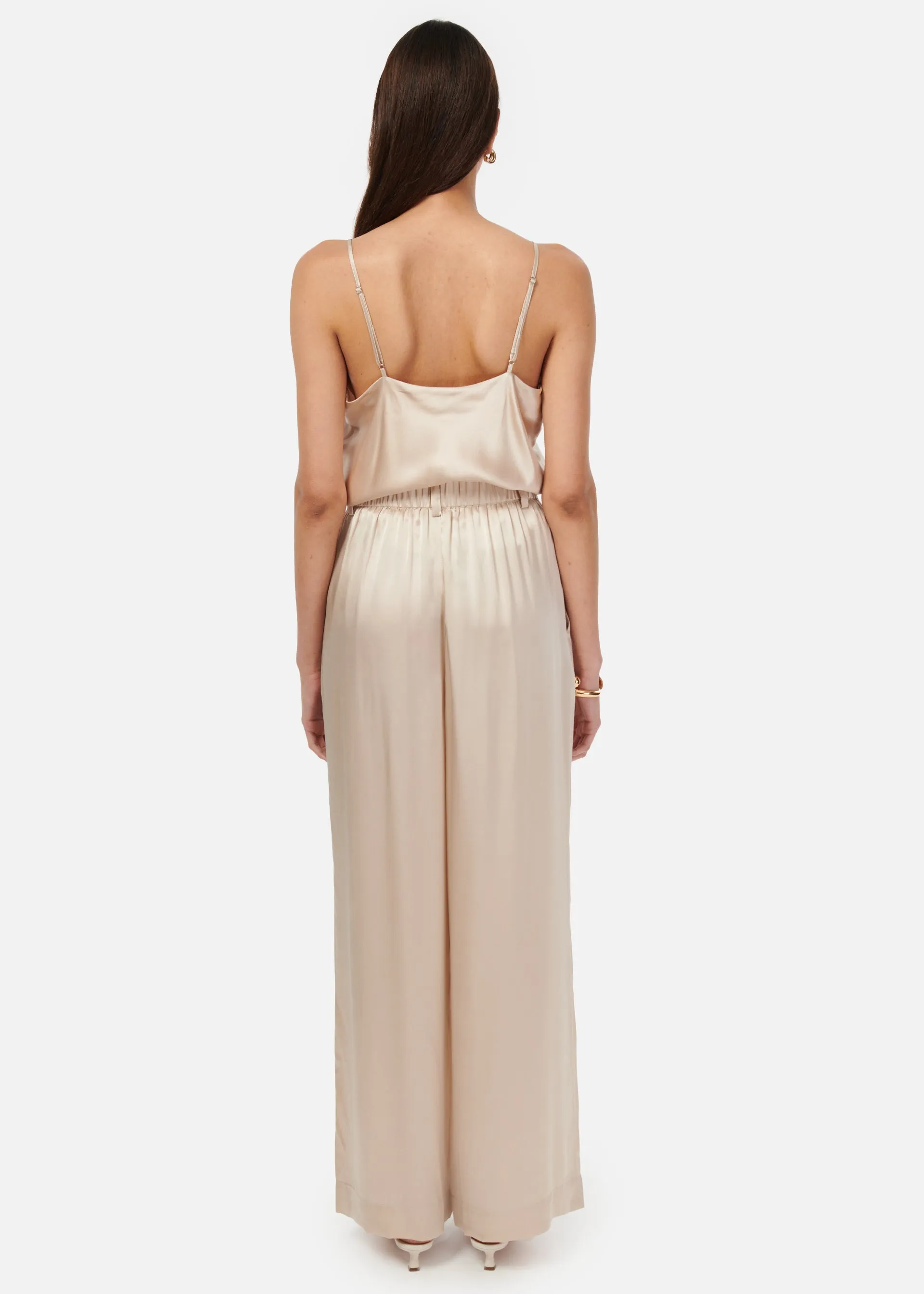 Davina Wide Leg Pant Cannoli sold by Cami NYC product image thumbnail 4