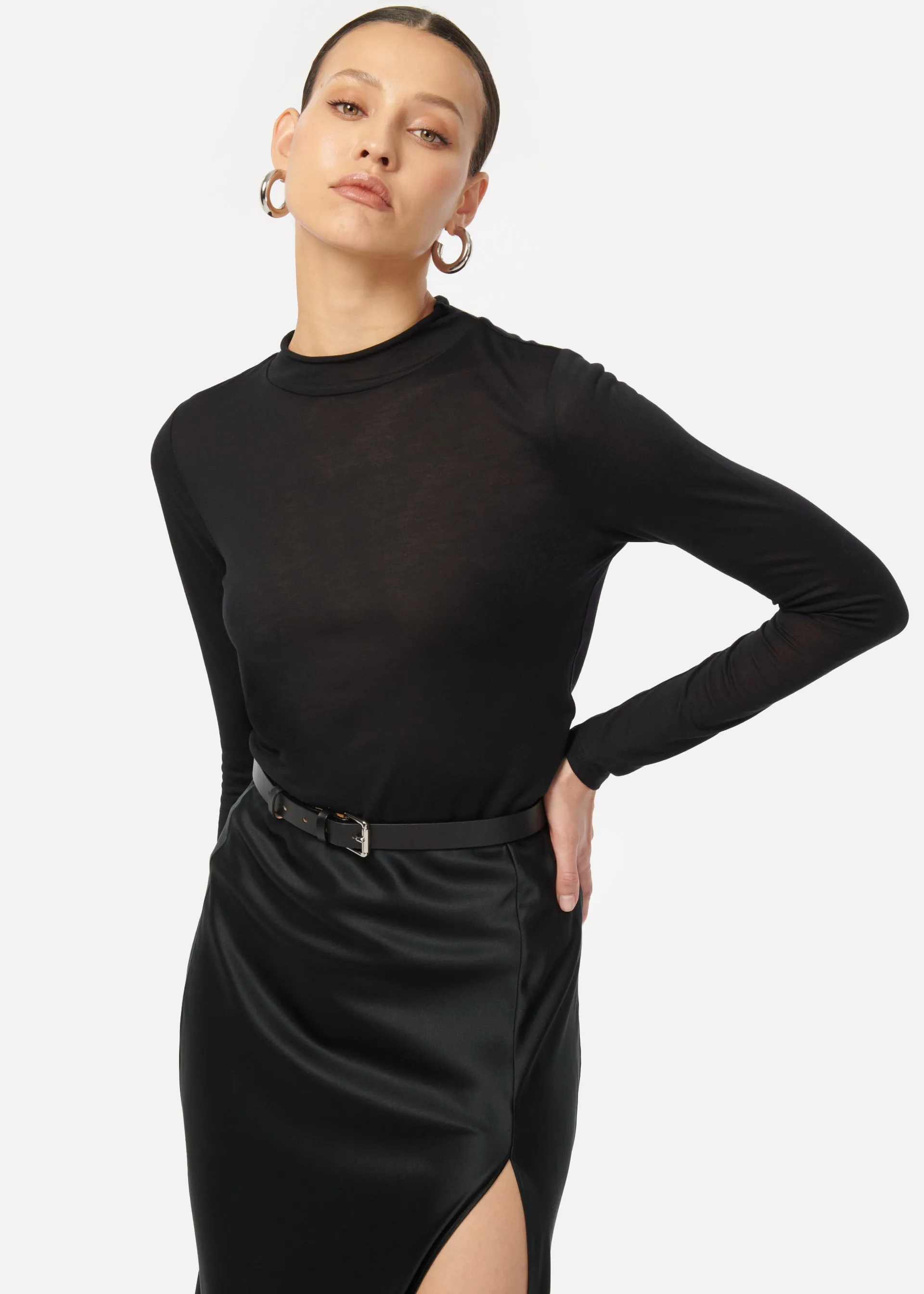 Aleesia Top Black sold by Cami NYC product image thumbnail 3