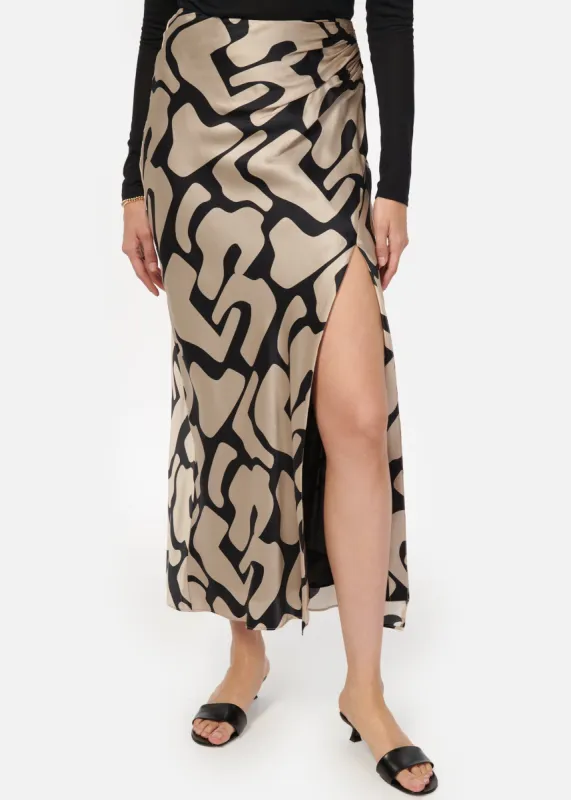Sarai Skirt Abstract sold by Cami NYC