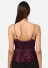 Adelia Camisole Fig sold by Cami NYC