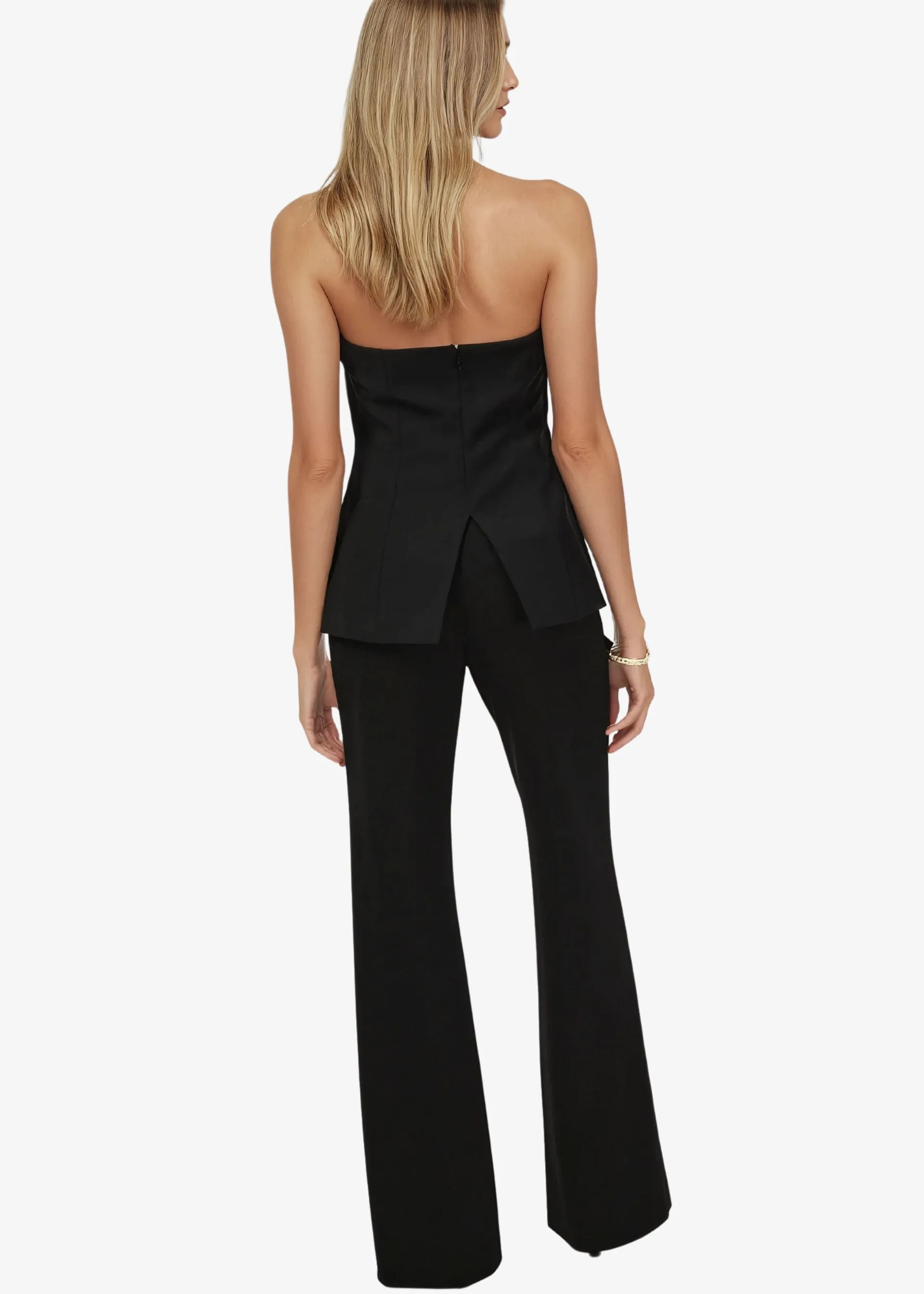 Lucrecia Wide Leg Pant Black sold by Cami NYC product image thumbnail 5
