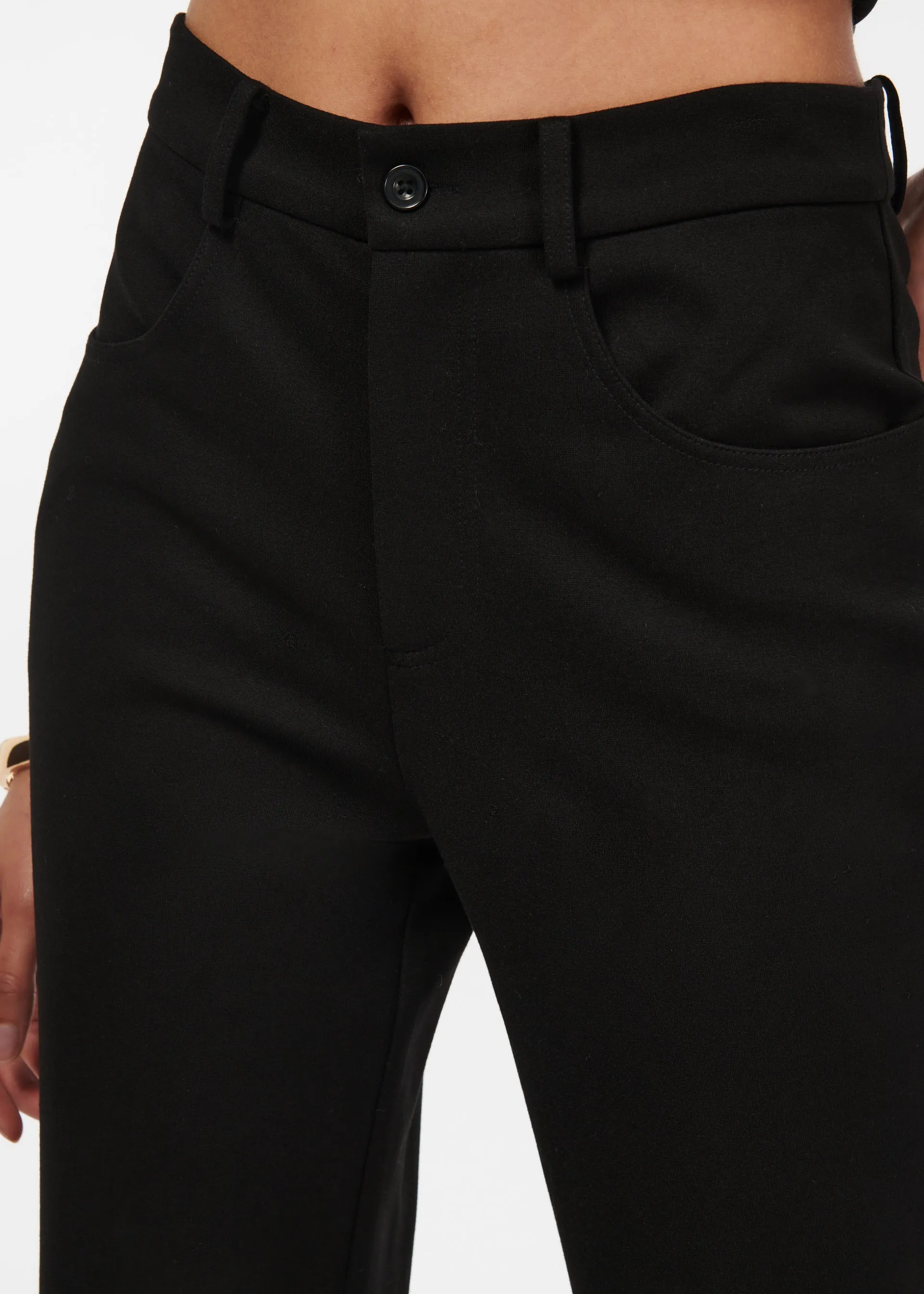 Lucrecia Wide Leg Pant Black sold by Cami NYC product image thumbnail 3