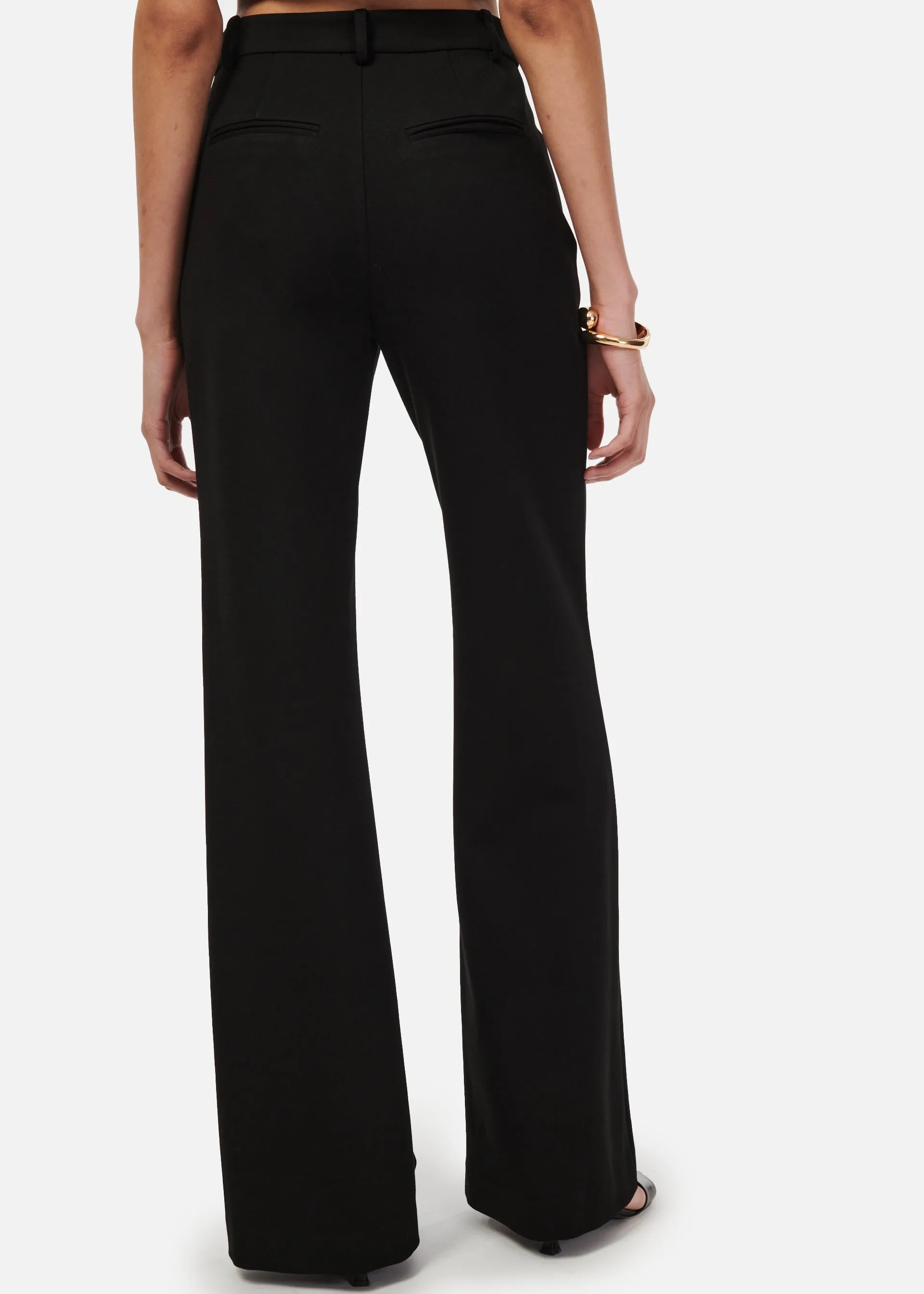 Lucrecia Wide Leg Pant Black sold by Cami NYC product image thumbnail 4